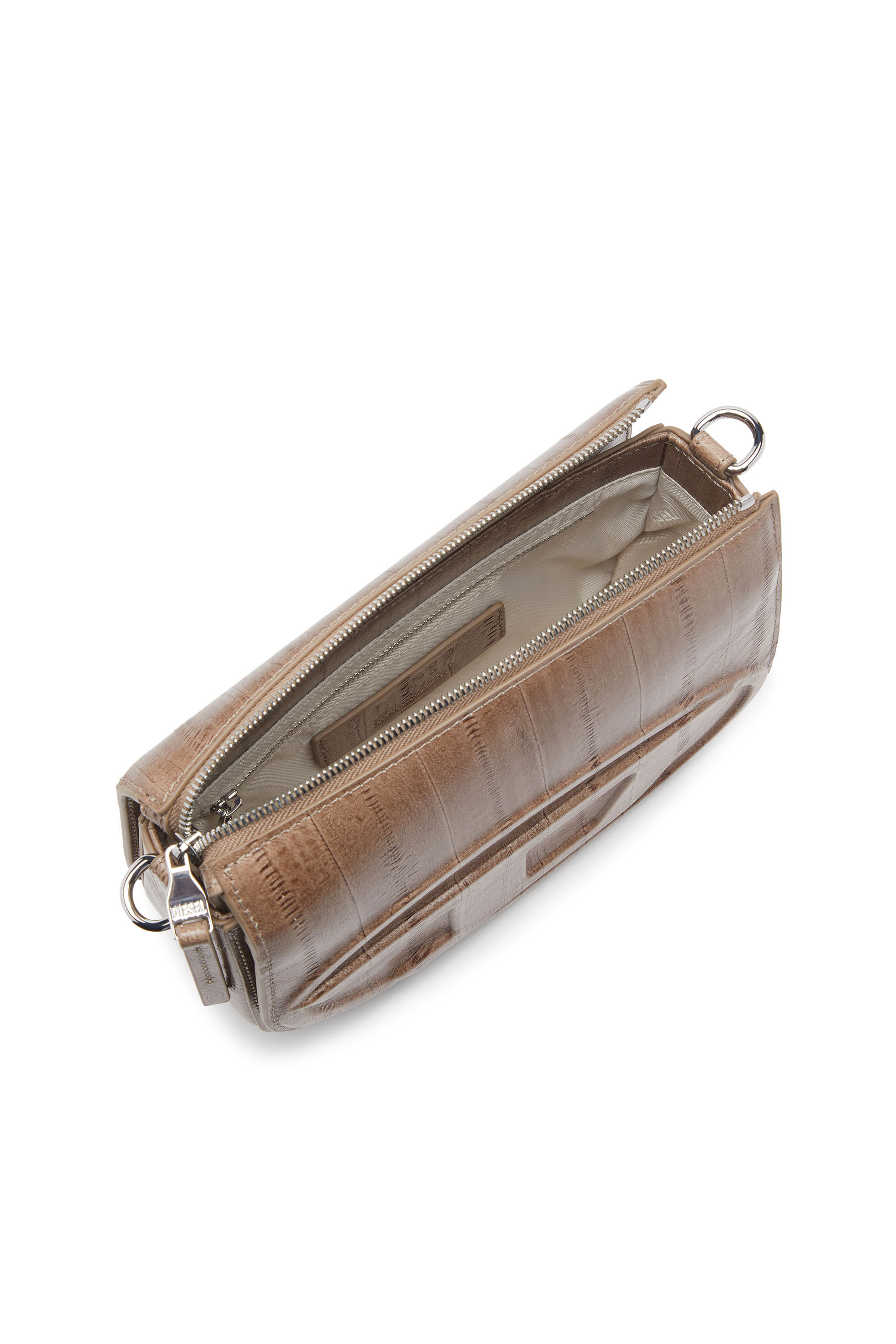 ショルダーバッグ・ポシェット 1DR CAMERA BAG CROSSBODY BAG Women's 1DR-Camera bag in eel-effect leather | Brown | Diesel