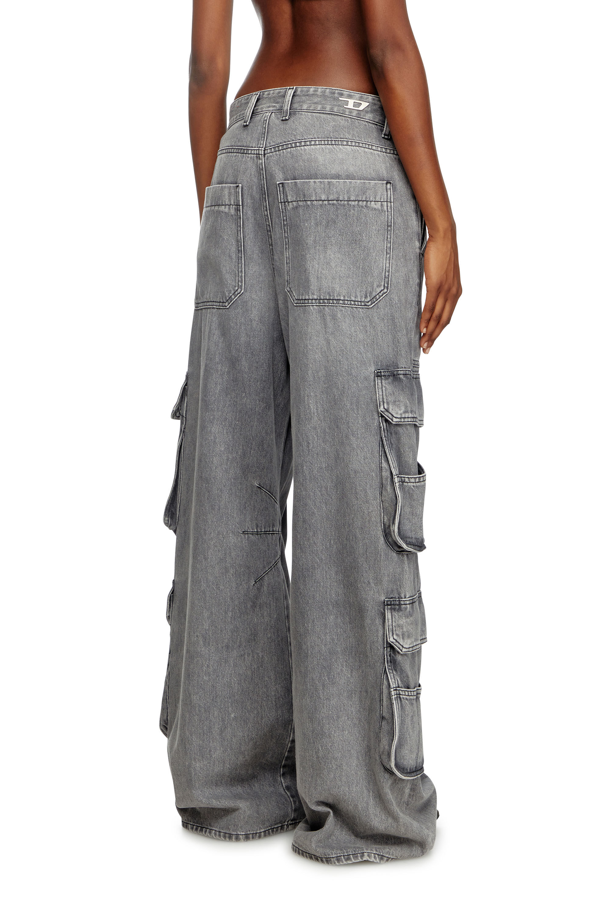 ファッションなデザイン Women's D-Sire 1996 Diesel | Grey Light | Jeans Relaxed パンツ