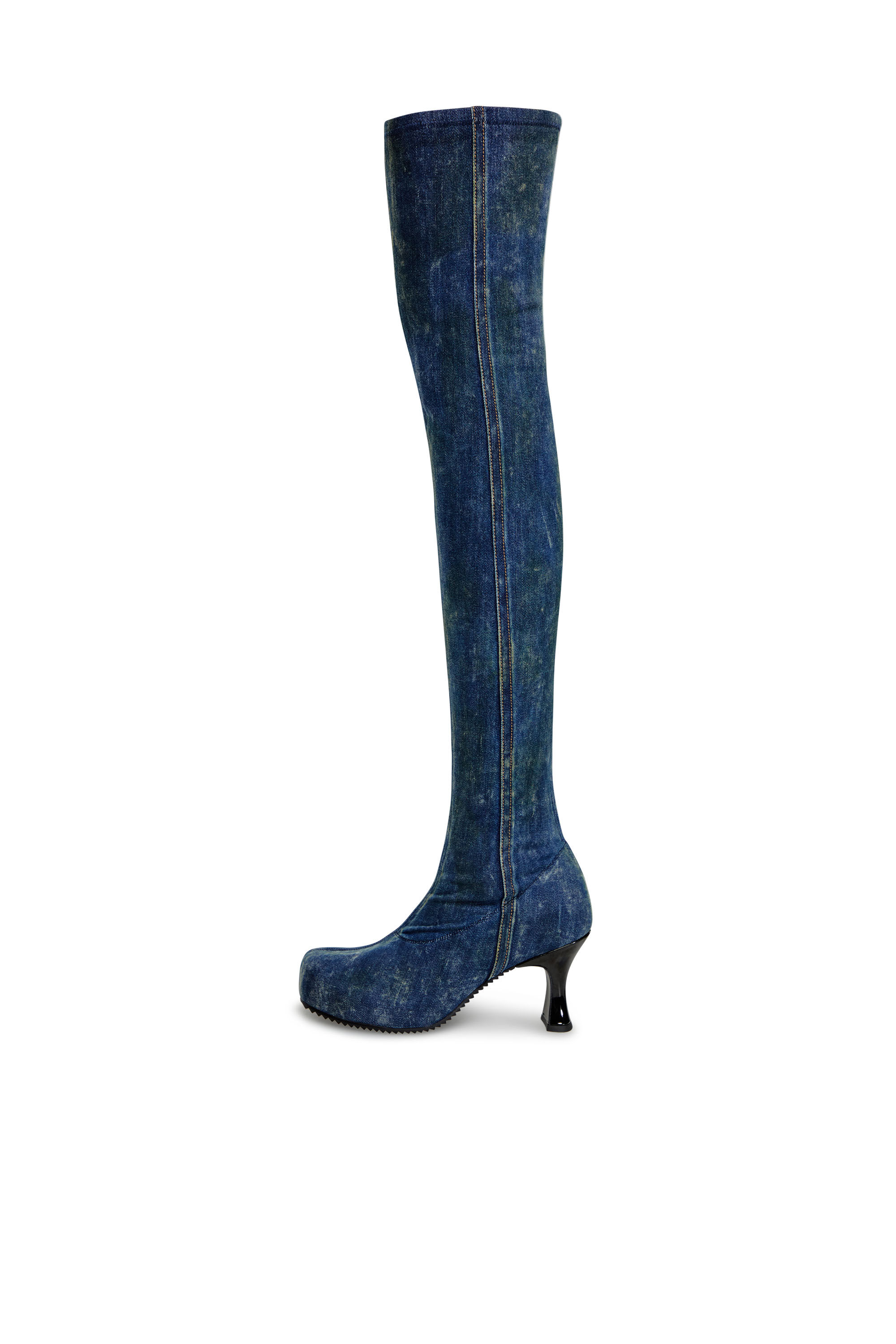 Thigh high boots 2.5 inch heel 2025