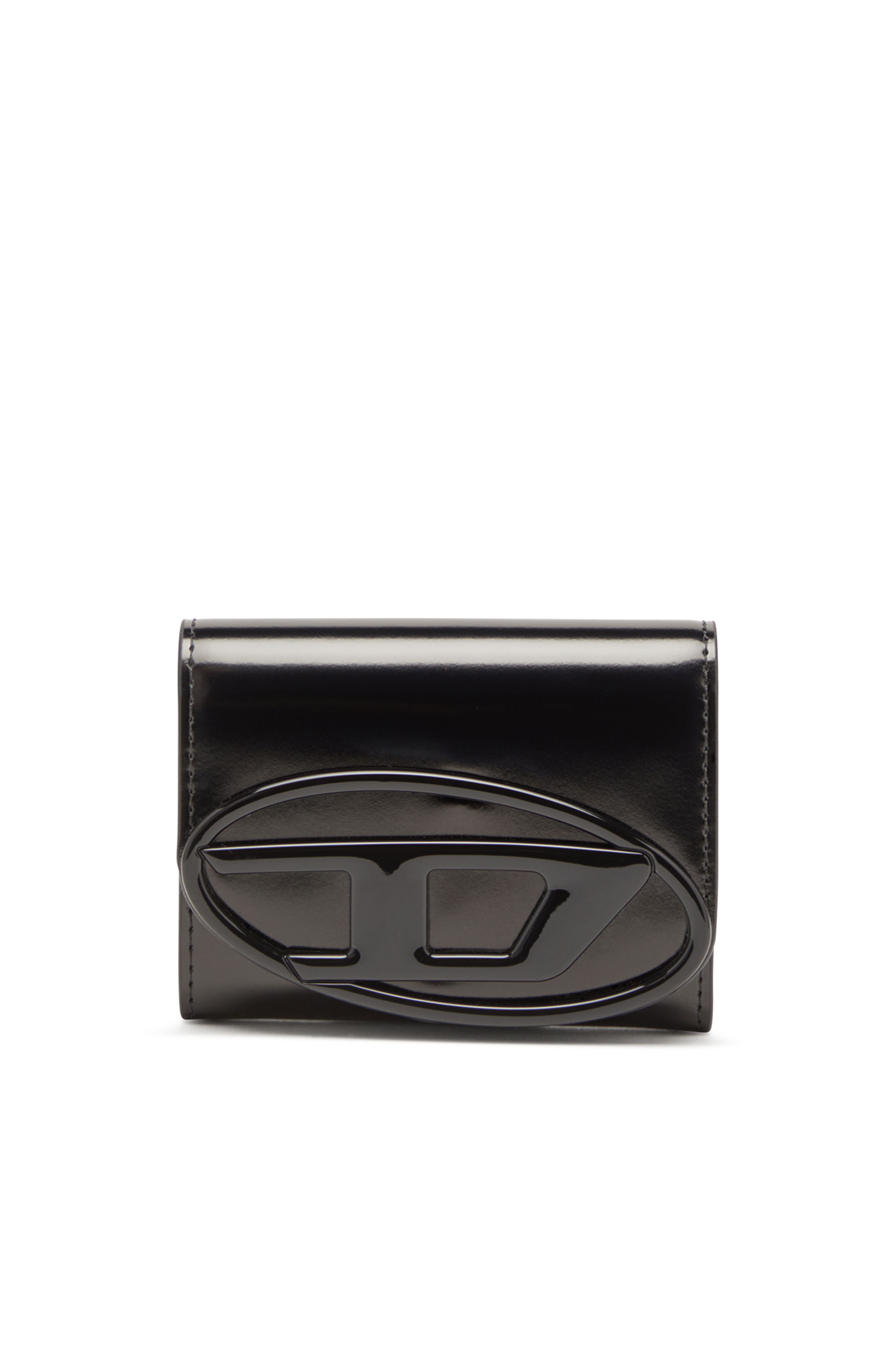 Women's Card holder in leather | Black | Diesel