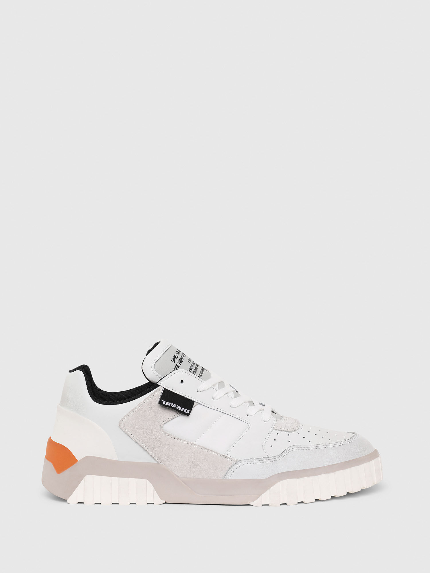 S RUA LOW90 Man Low top sneakers with dictionary print Diesel