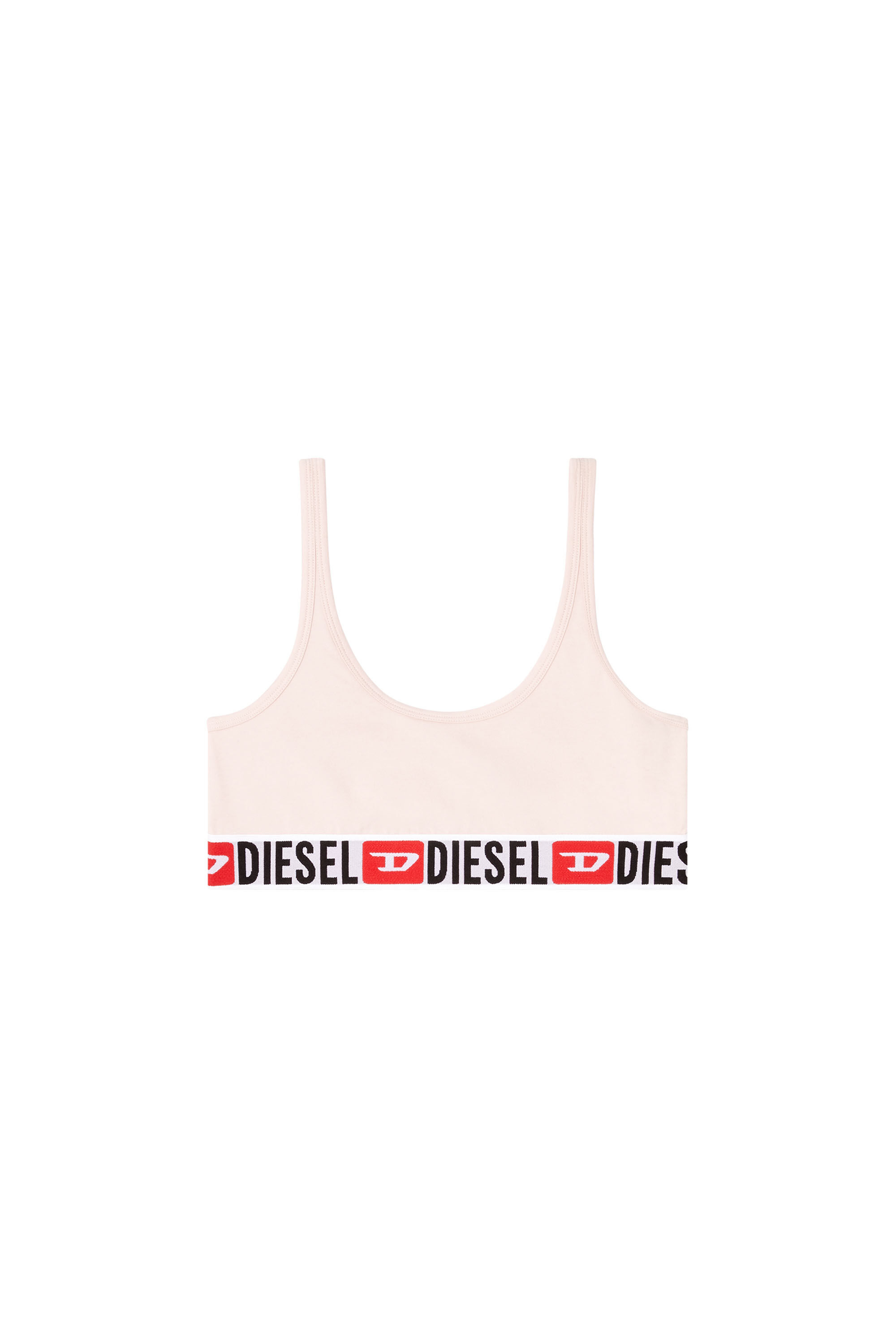 Women's Bralette with logo band | Pink | Diesel