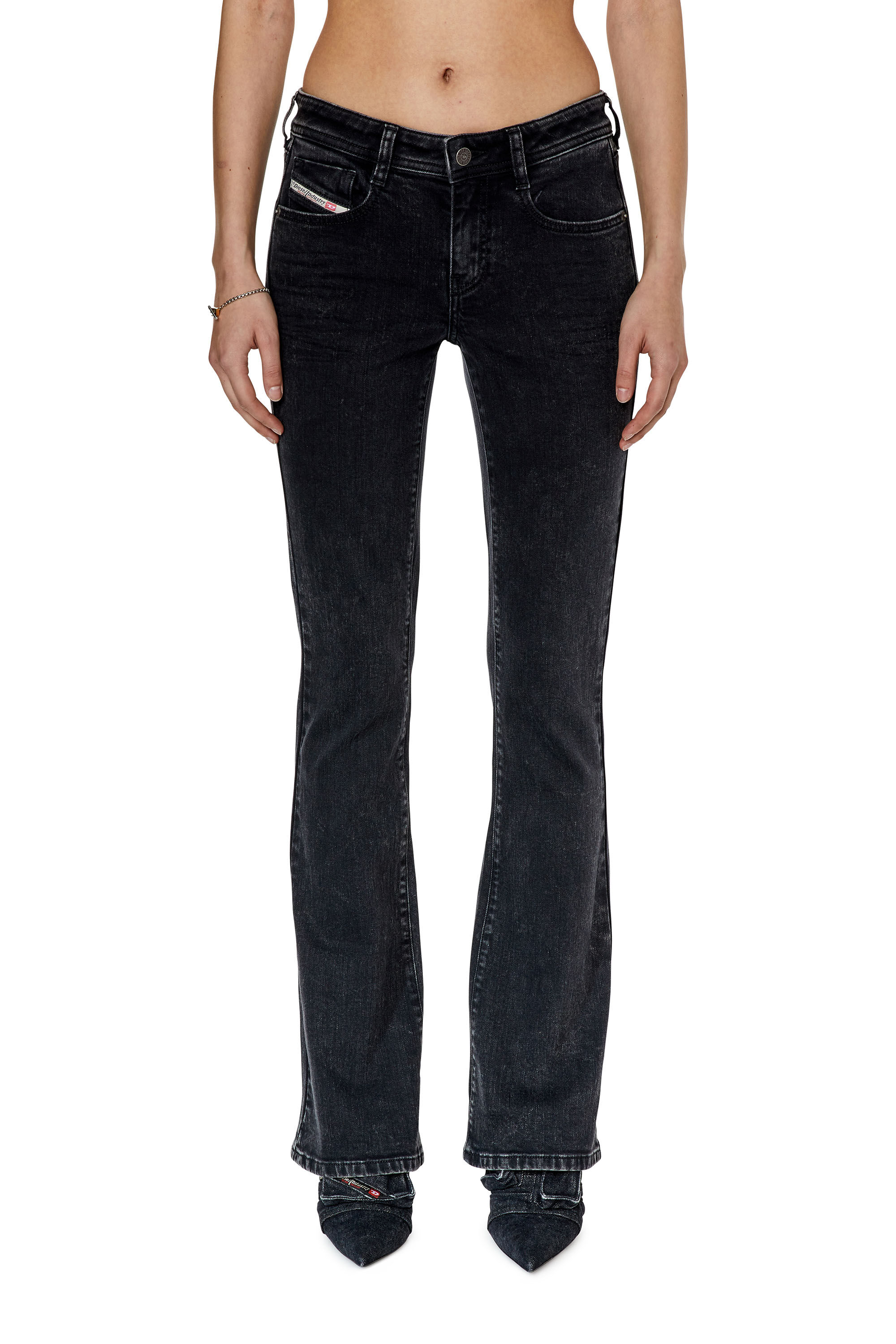 Diesel - Bootcut and Flare Jeans 1969 D-Ebbey 0ENAP, Negro/Gris oscuro - Image 3