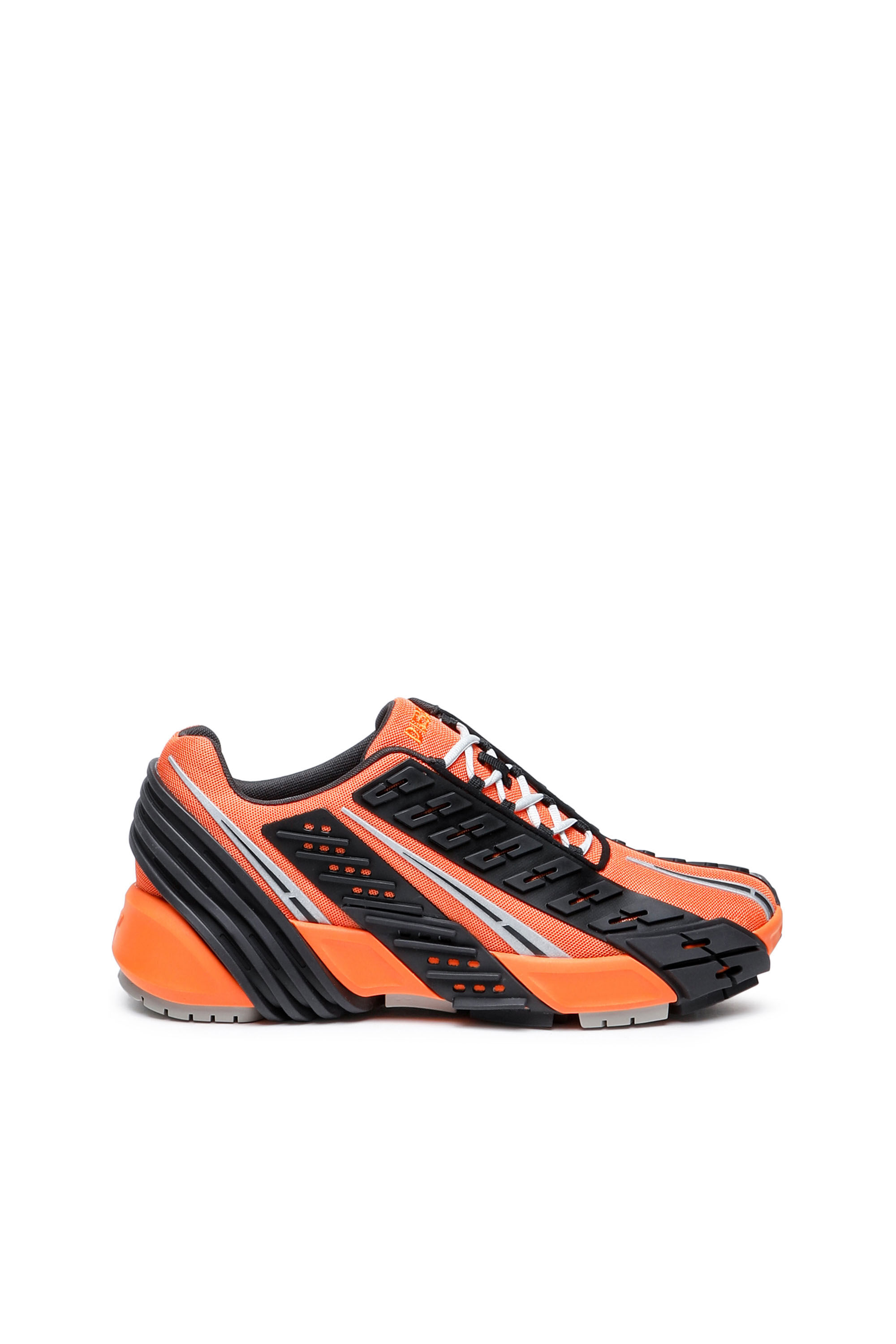 Diesel - S-PROTOTYPE LOW ZAPATOS, Negro/Naranja - Image 1