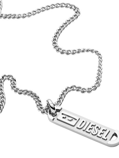 DX1228, Silver Diesel - DX1228, Silver - Necklaces - Image 1
