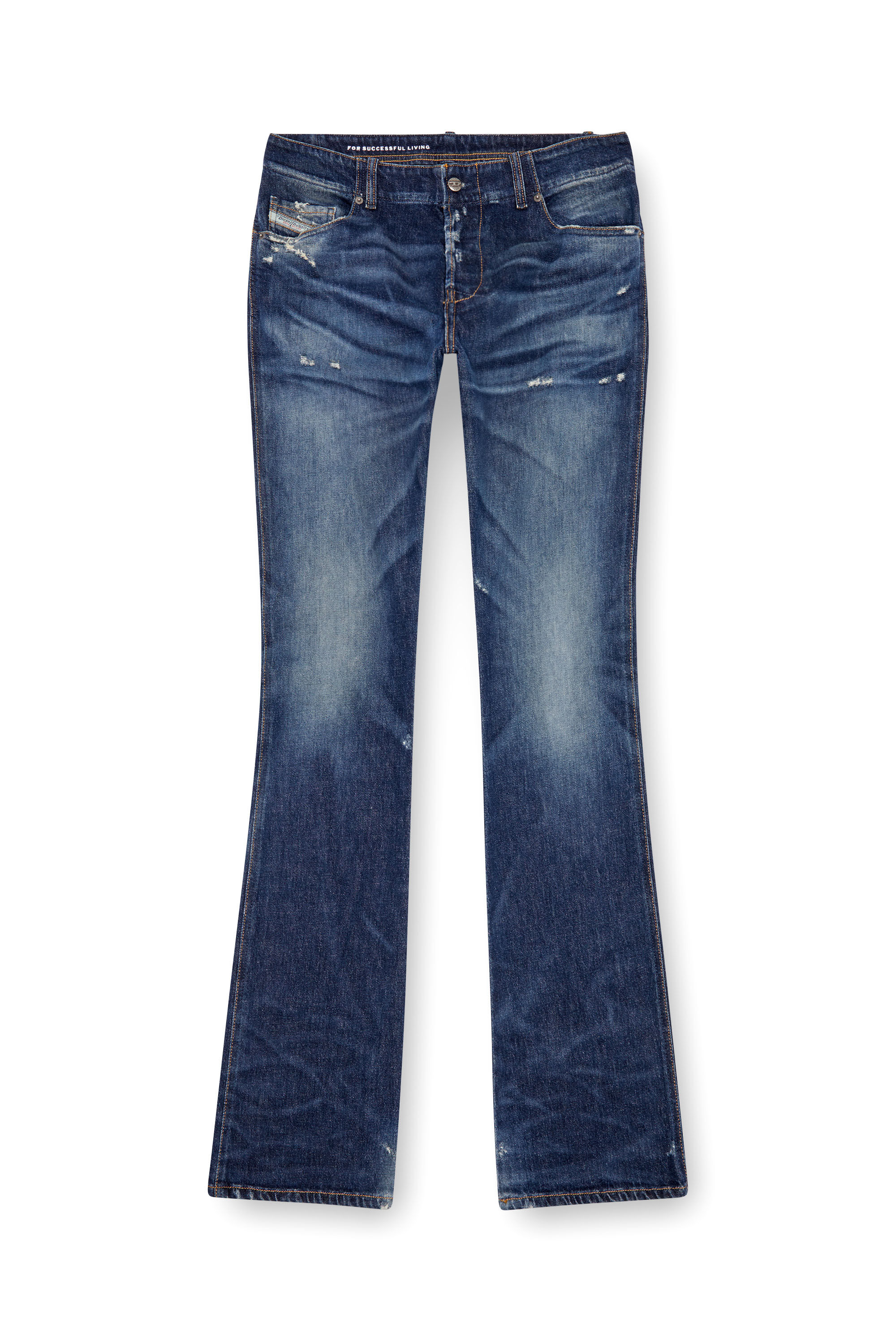 Diesel - Hombre Bootcut Jeans D-Backler 09J56, Azul Oscuro - Image 2