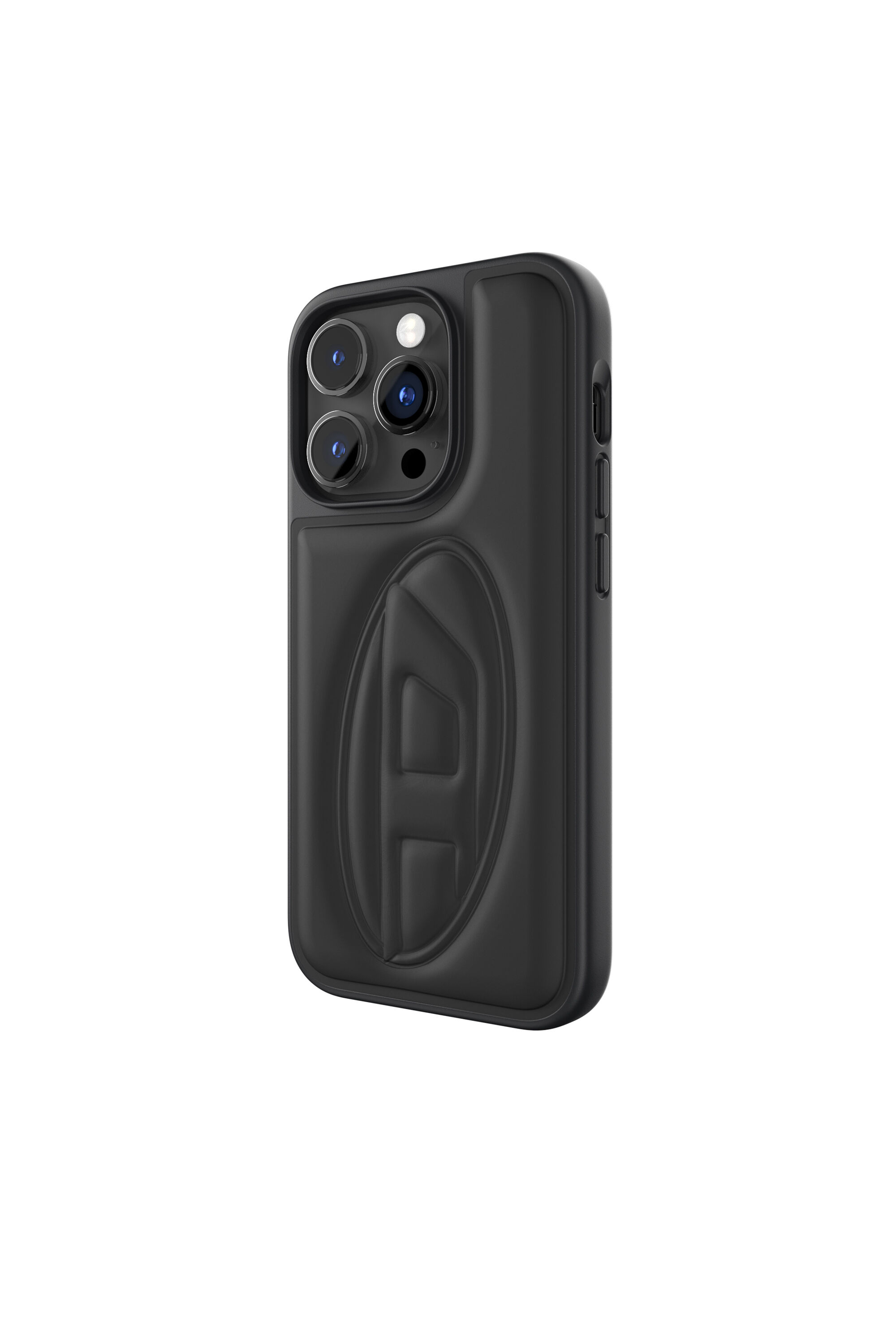 Women's Moulded case D logo for iPhone 14 Pro | Black | Diesel