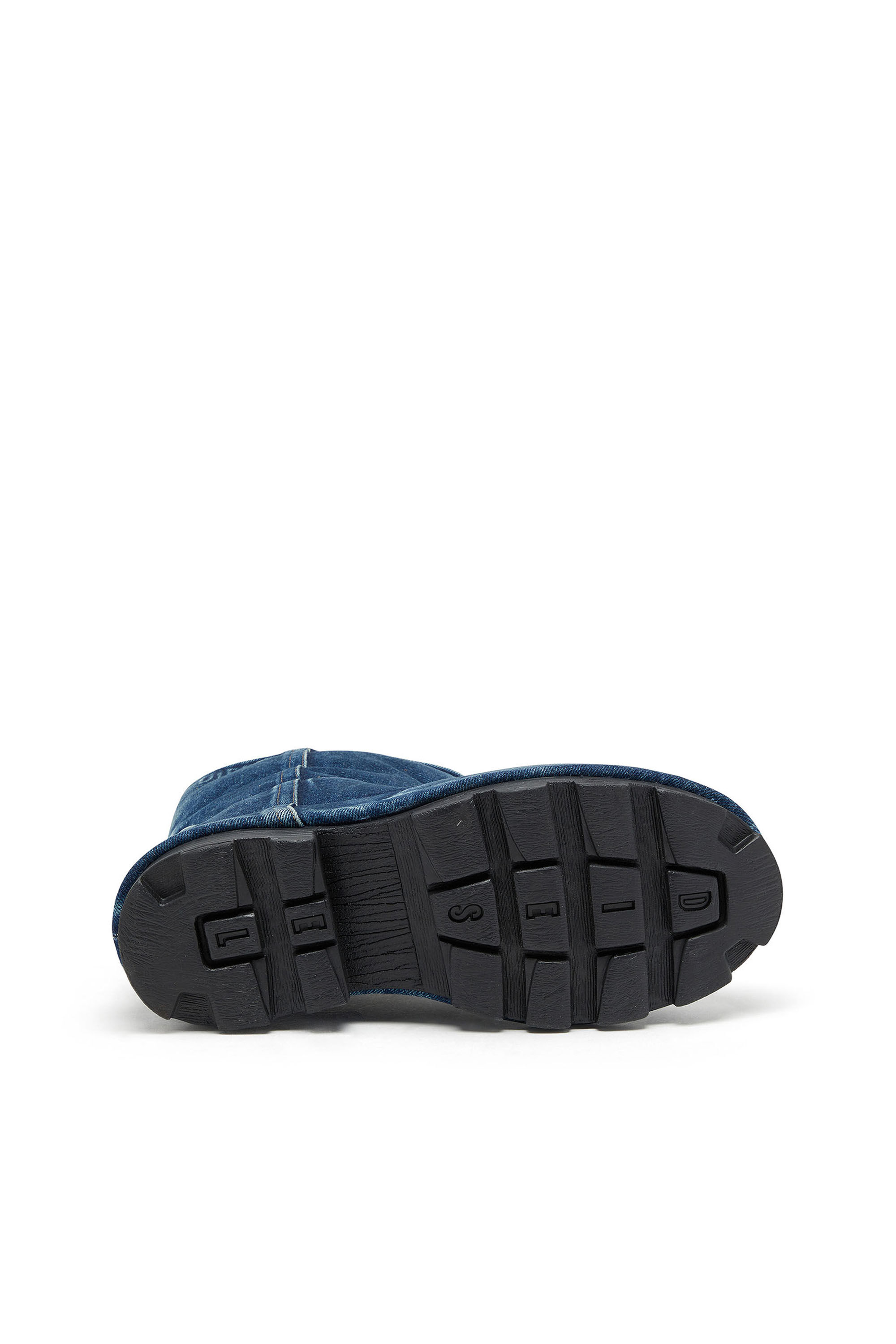 Diesel - D-HAMMER CH MD, Unisex's D-Hammer-Chelsea boot in washed denim in Blue - 5