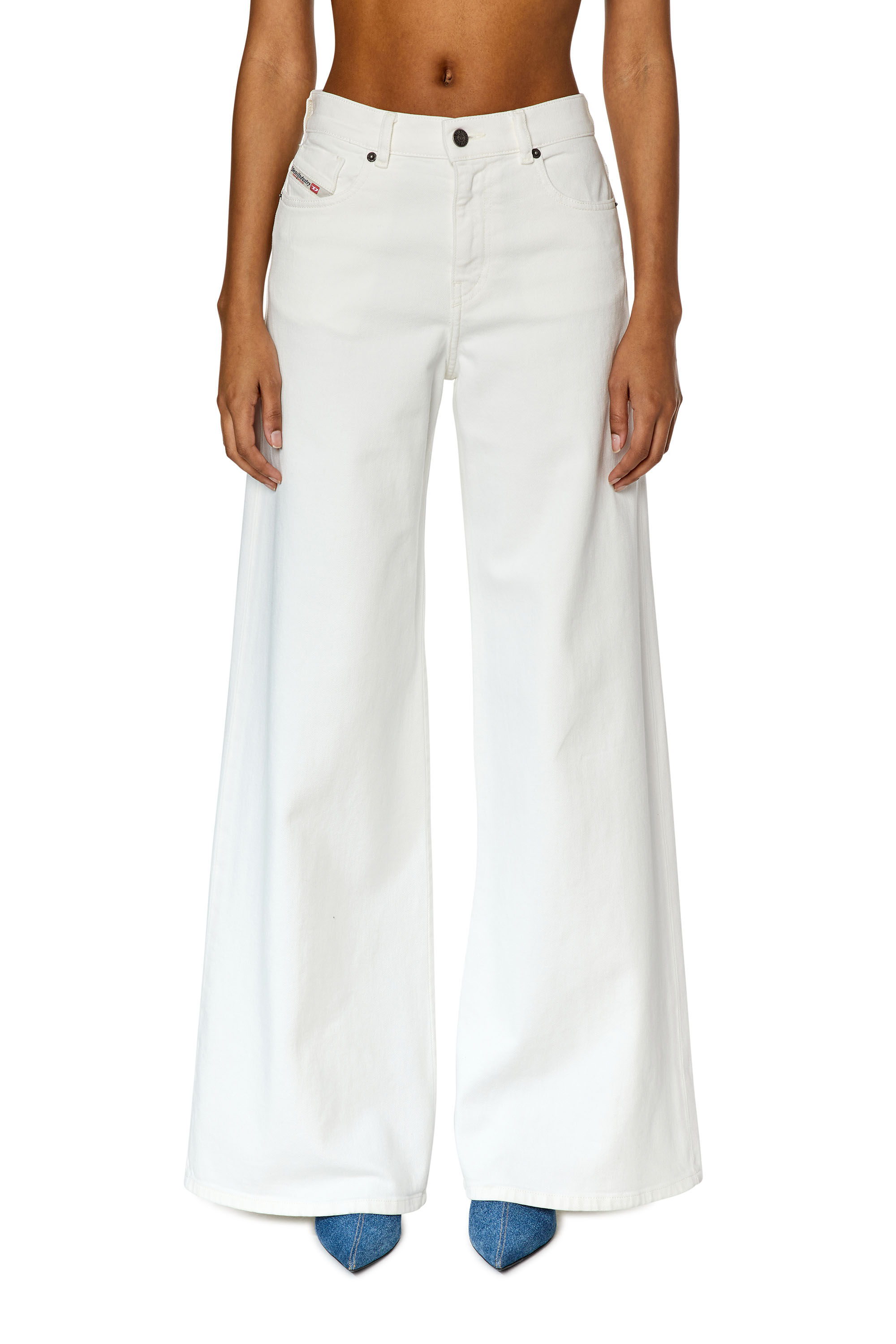 Diesel - Bootcut and Flare Jeans 1978 D-Akemi 09D63, Blanco - Image 3