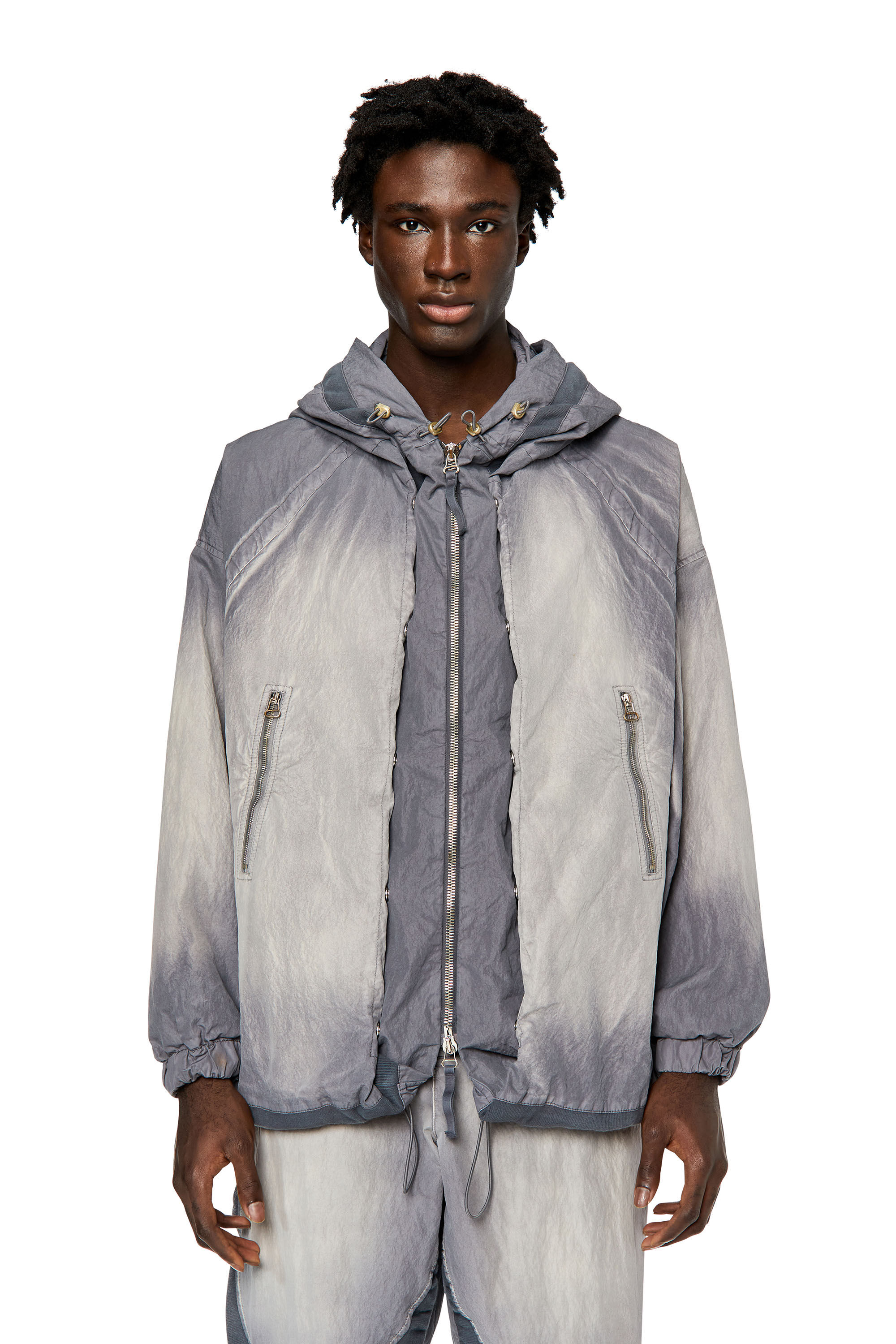 Fear of god denim track jacket shop