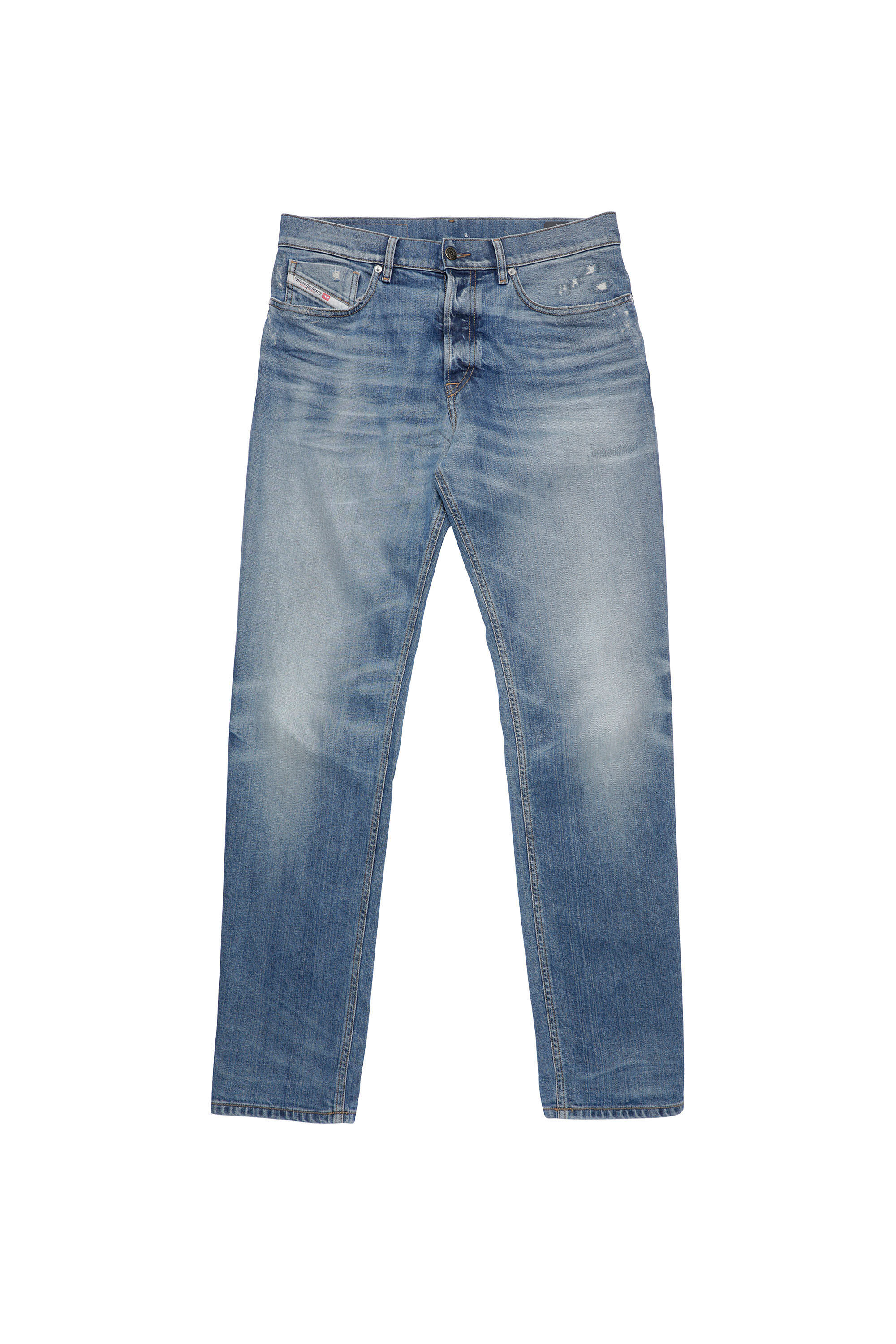 Diesel - D-Fining Tapered Jeans 09A97, Light Blue - Image 2