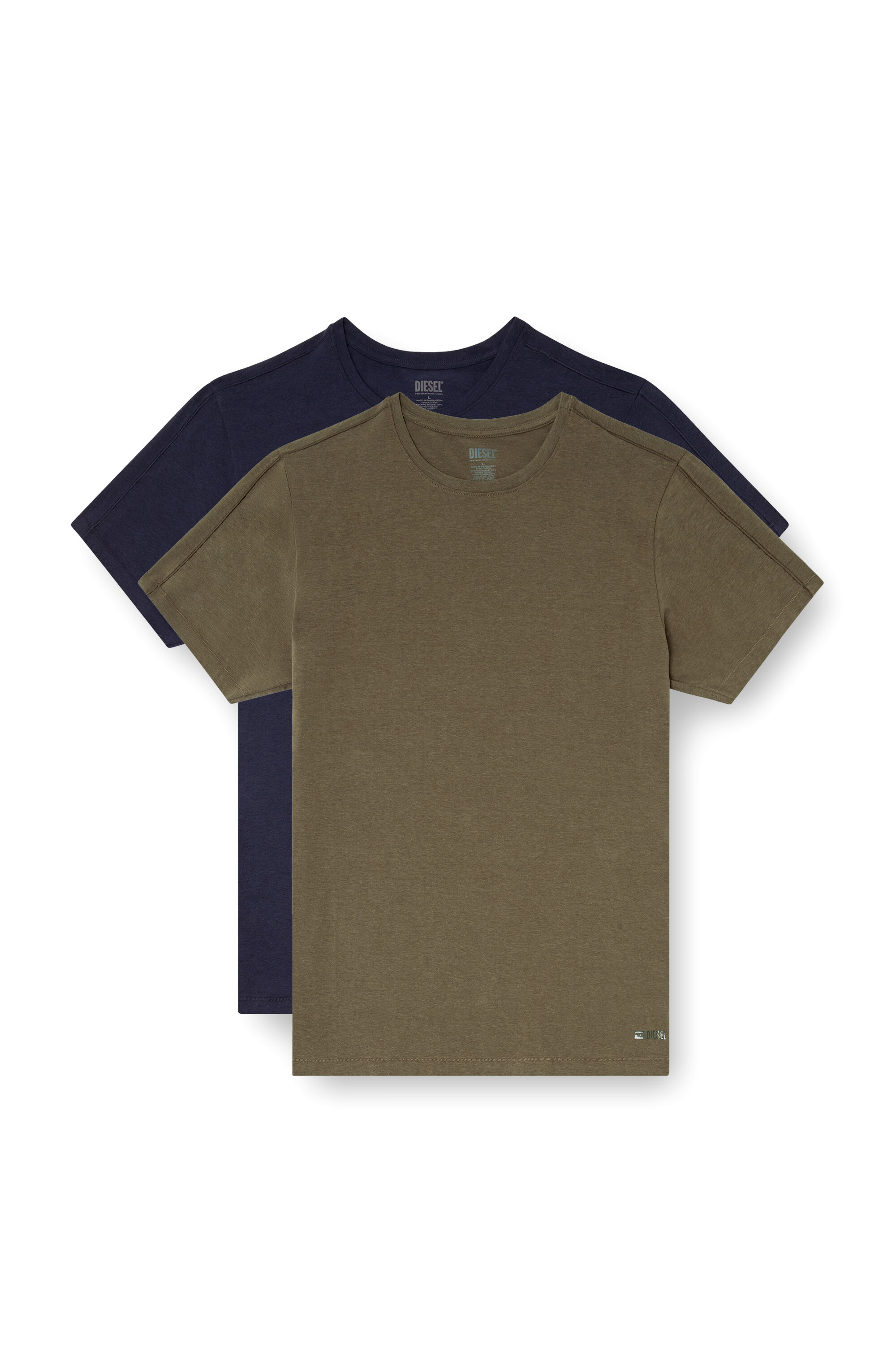 Men's 2-pack T-shirts in fluid jersey | Multicolor | Diesel
