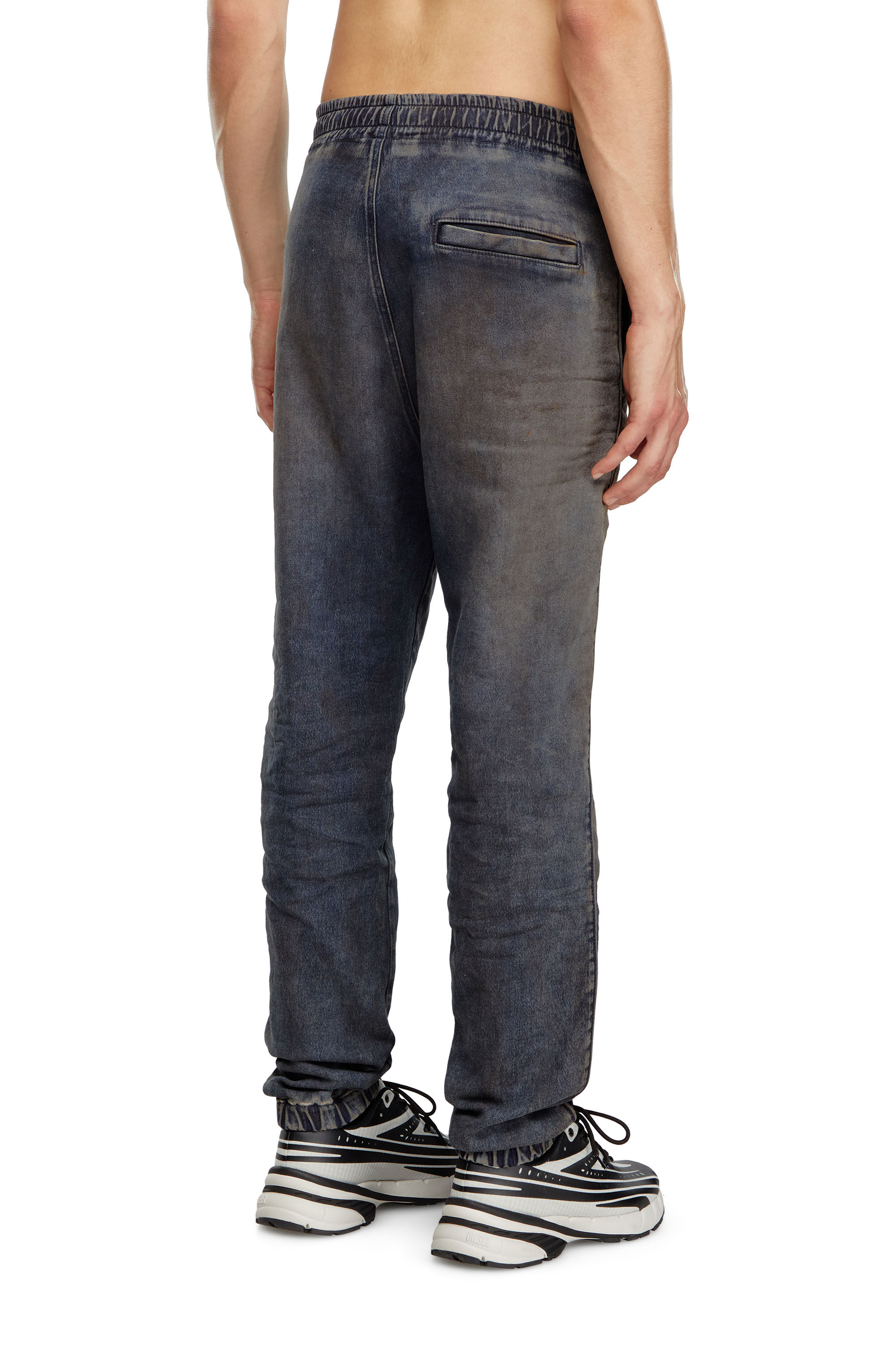 Men's Slim Jeans | Dark Blue | Diesel D-Labb Track denim