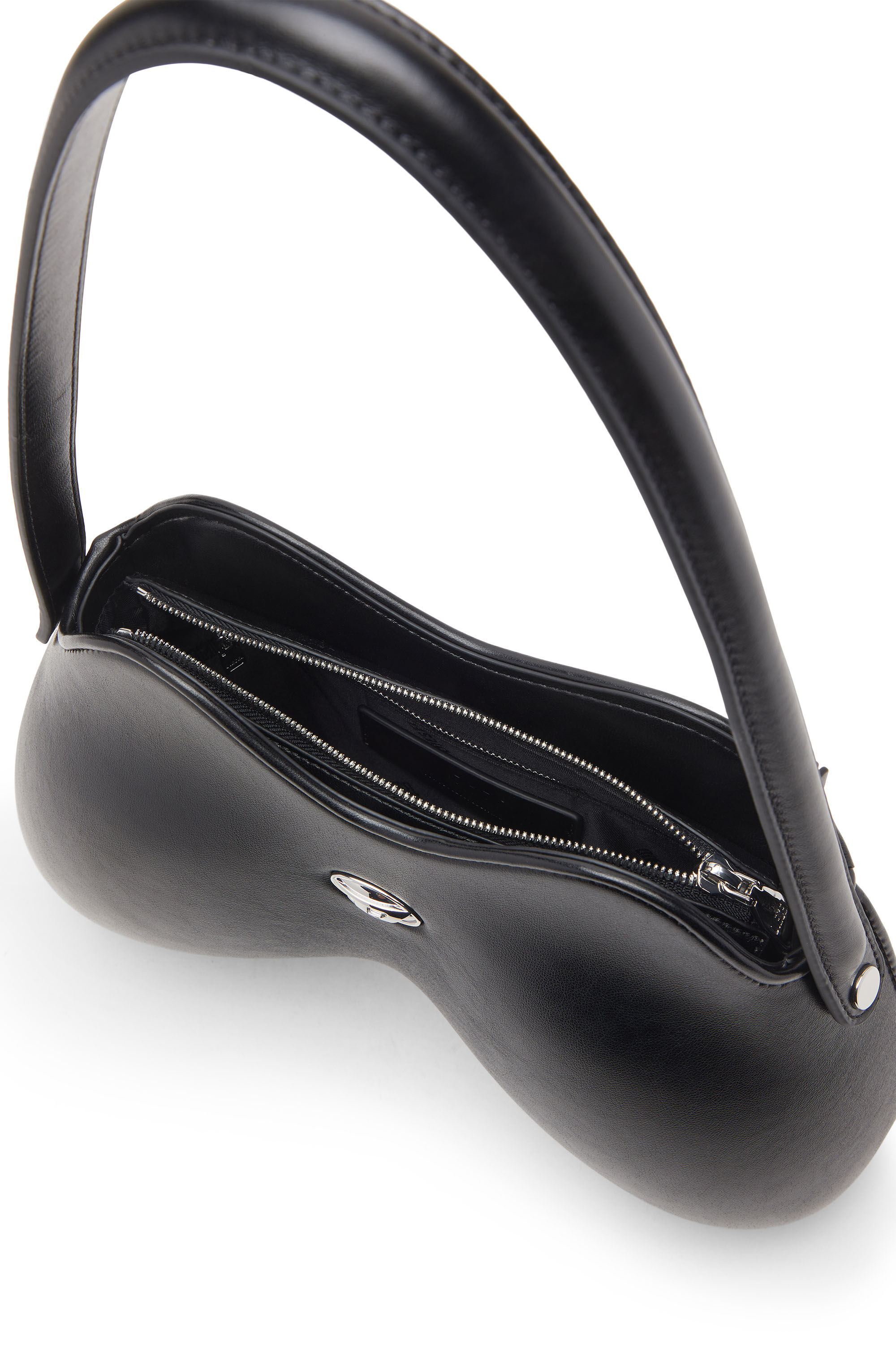 Diesel - DOUBLE-D SHOULDER, Woman's Double-D-Shoulder bag in PU in Black - 2