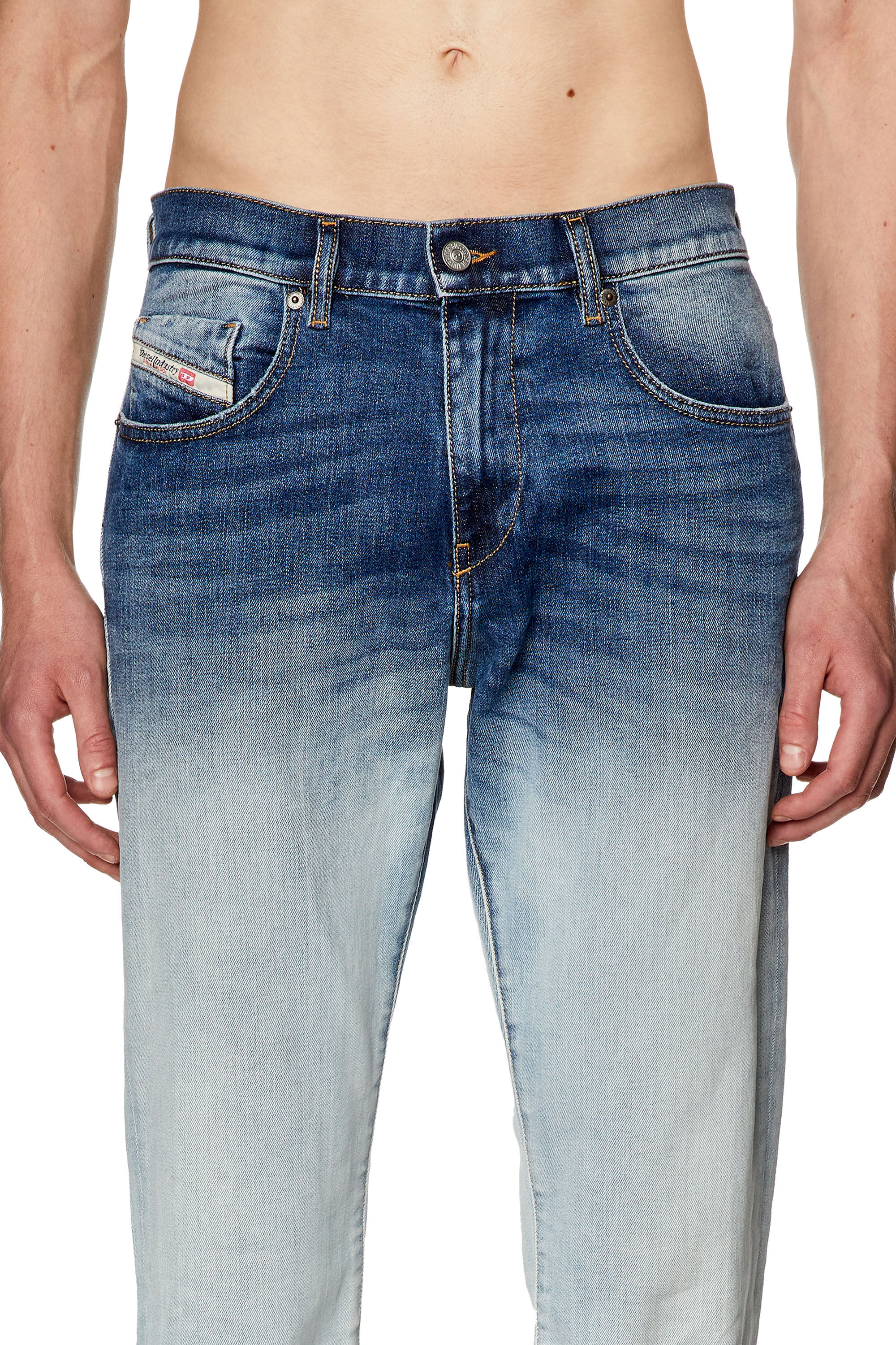 Diesel - Slim Jeans 2019 D-Strukt 09G28, Azul medio - Image 5