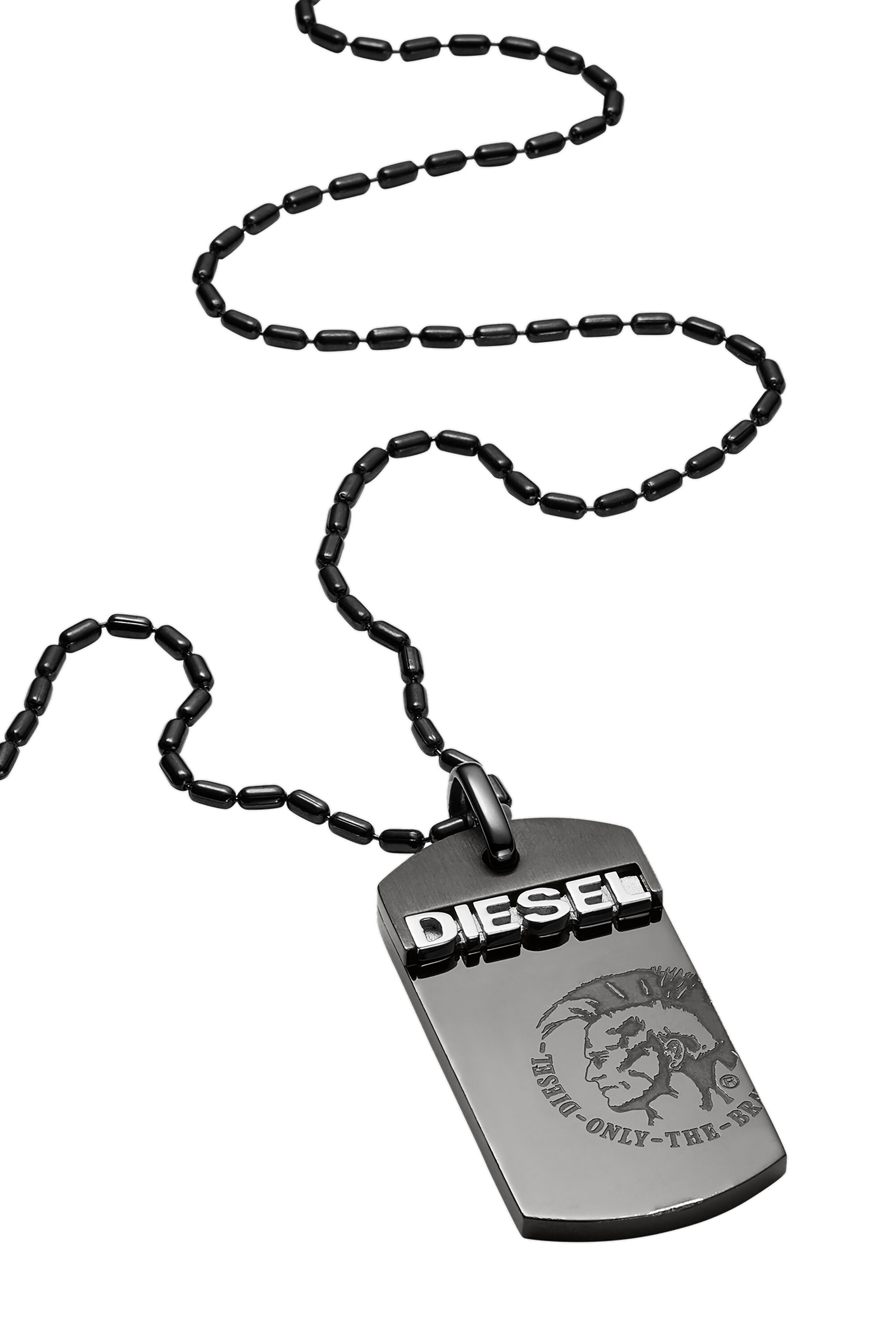 Gunmetal Dog Tag Necklace Gunmetal Dog Tag Necklace