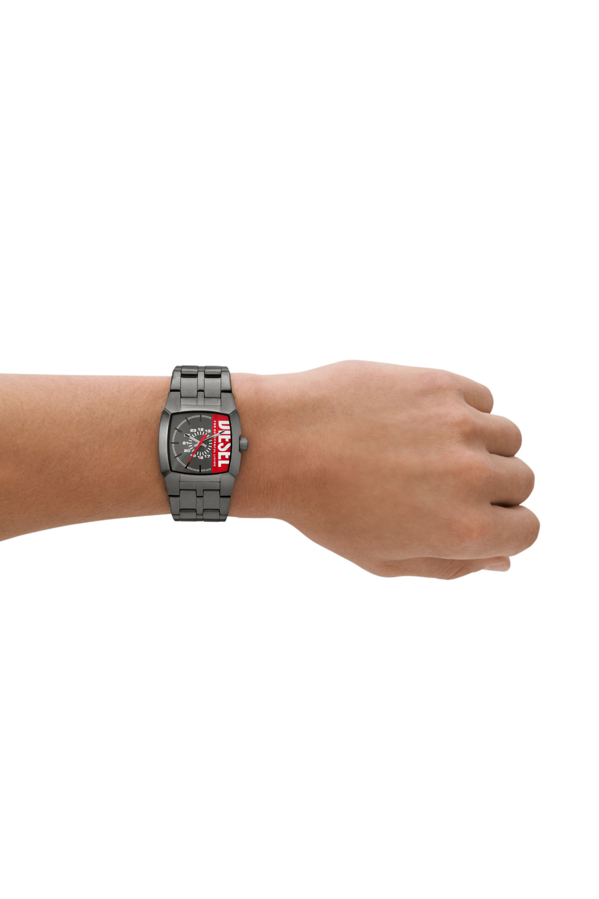 36mm Cliffhanger watch | Black | Diesel