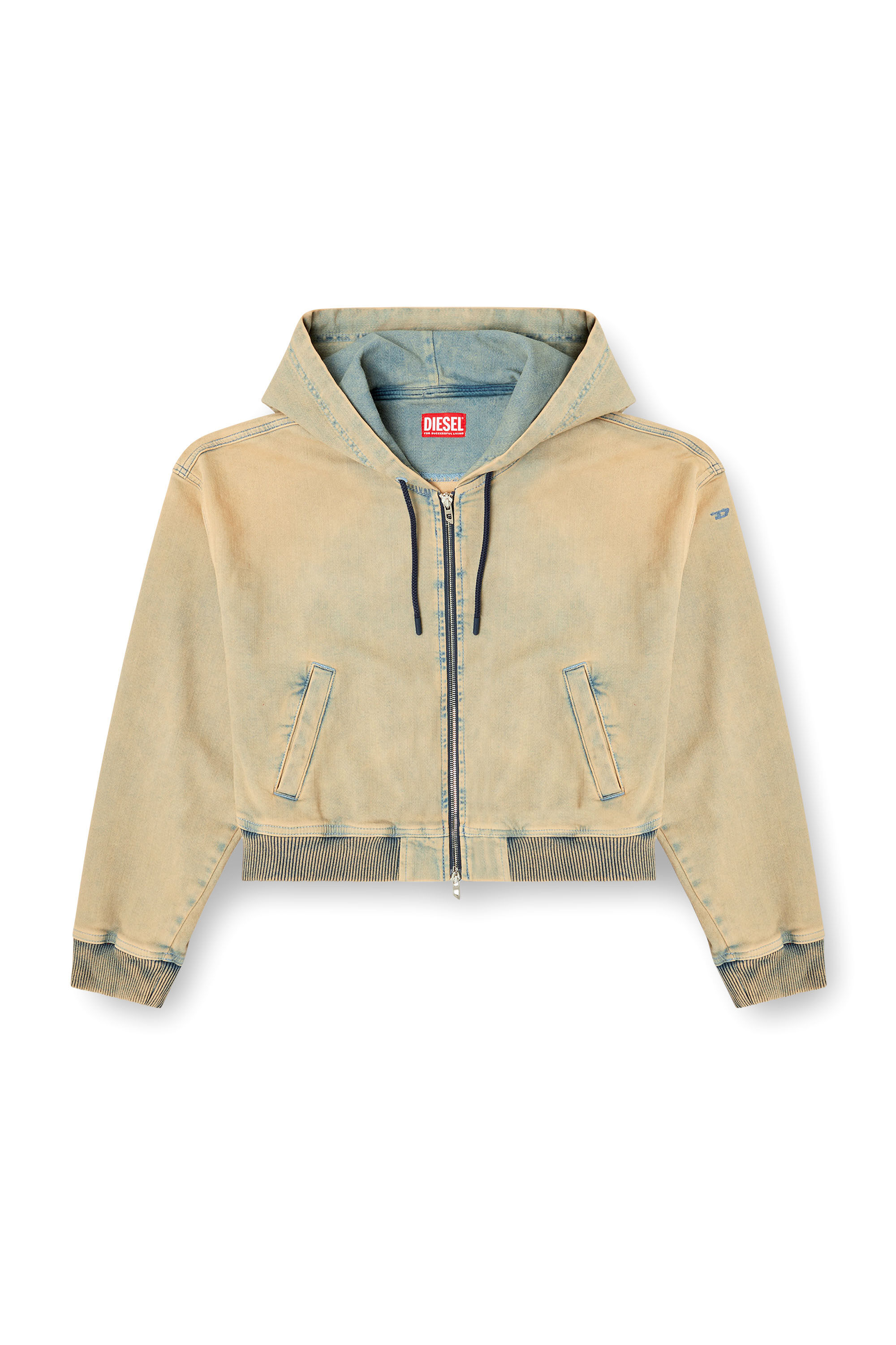 Women's Zipped hoodie in coloured JoggJeans | Multicolor
