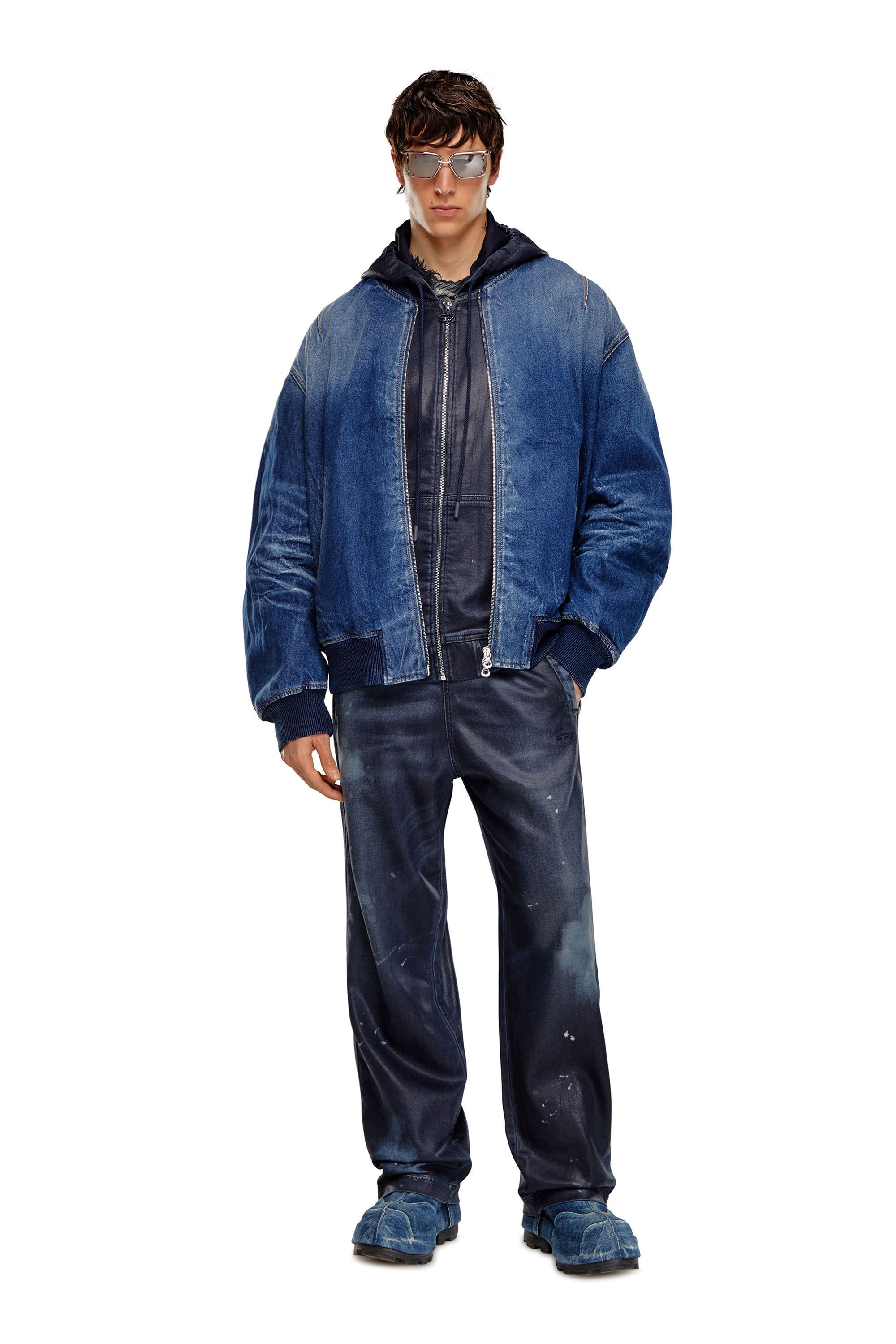 DIESEL 美品！D-Martians Track Denim 09e32｜メンズ