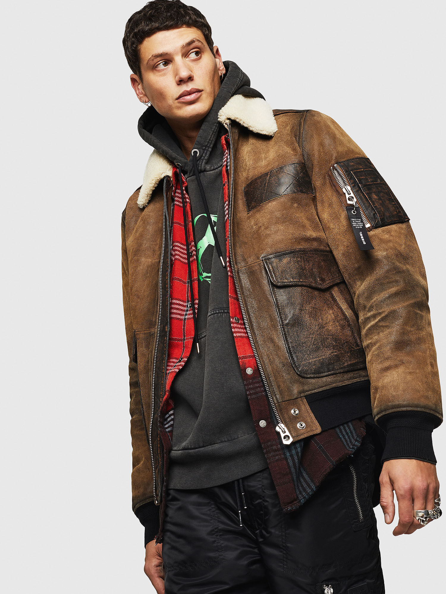 Blouson shop homme diesel