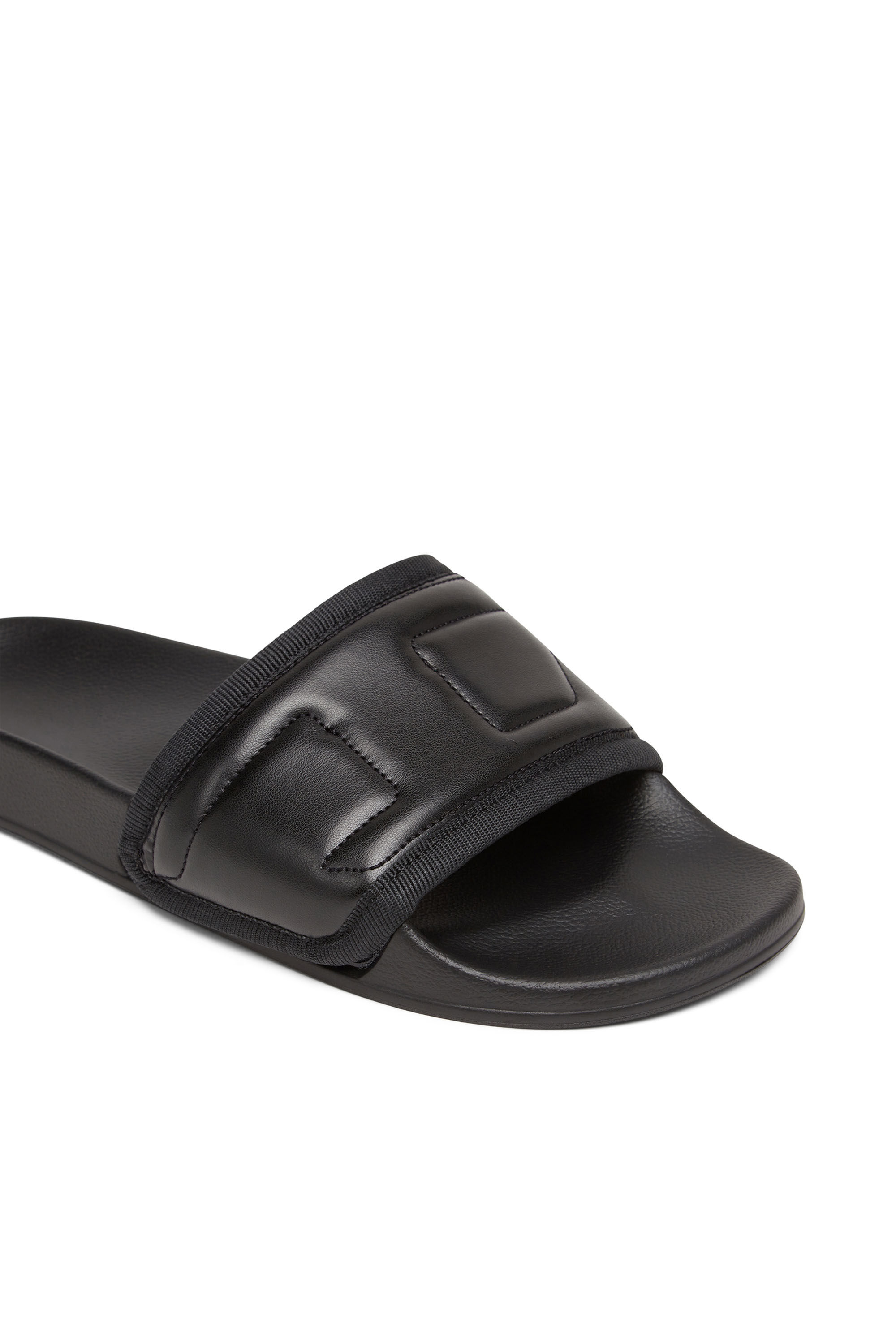 【送料無料】 SA-MAYEMI Diesel | logo D puffy with slides Pool X: PUF 靴