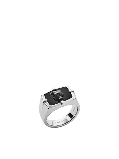 DX1175, Silver/Black Diesel - DX1175, Silver/Black - Rings - Image 1
