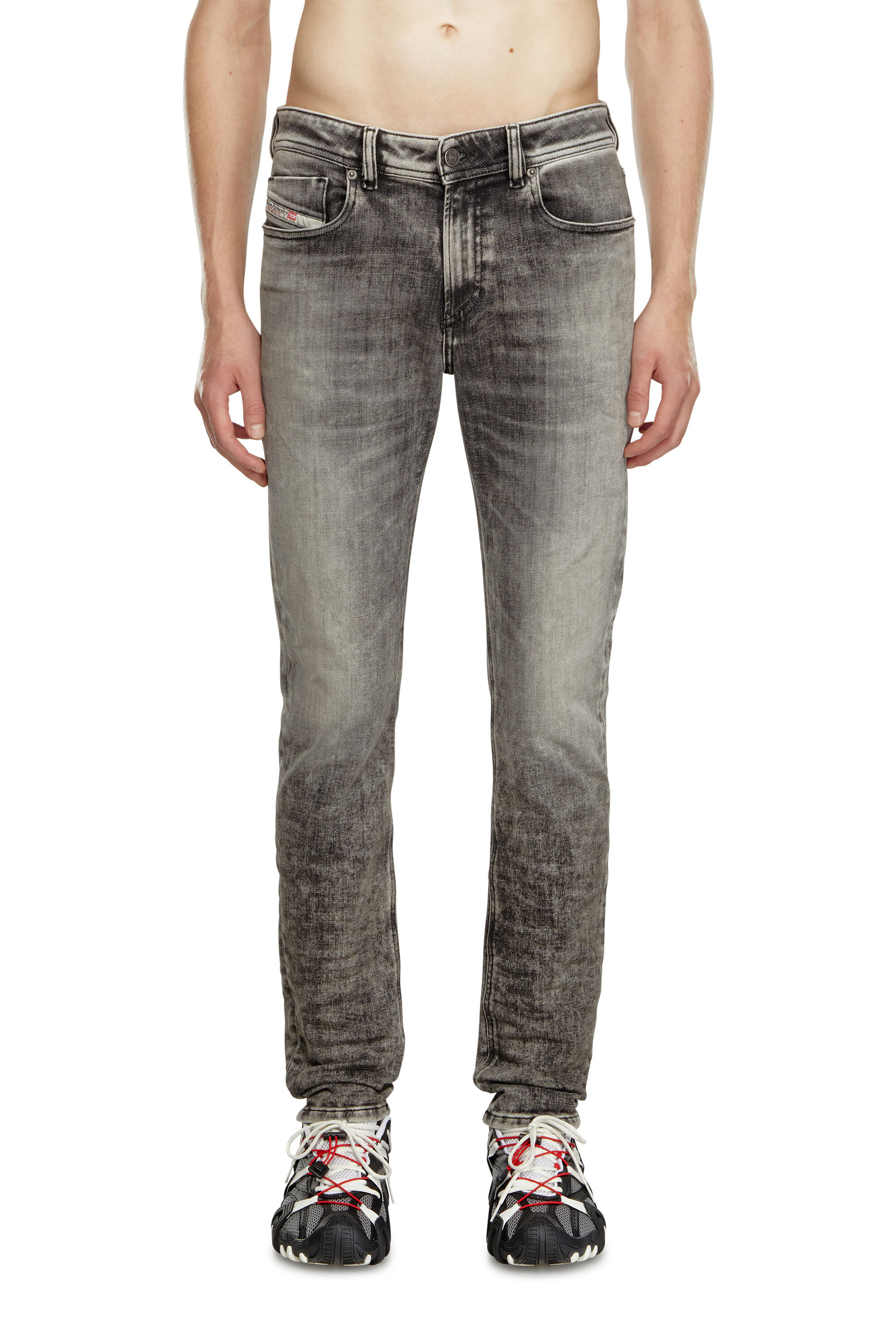 Diesel - Hombre Skinny Jeans 1979 Sleenker 09J28, Gris - Image 3