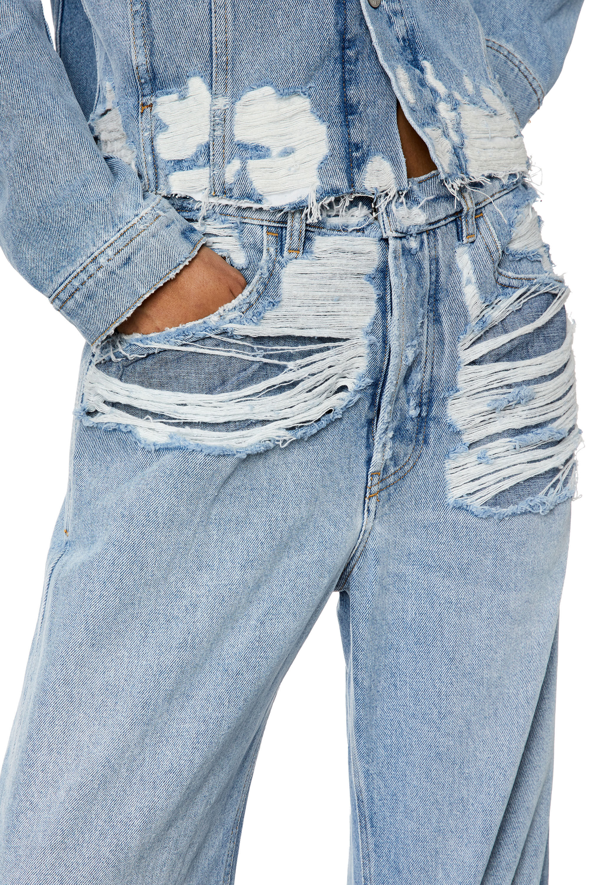 Diesel - Woman's Regular Jeans 1988 D-Ark 007S3, Light Blue - 5