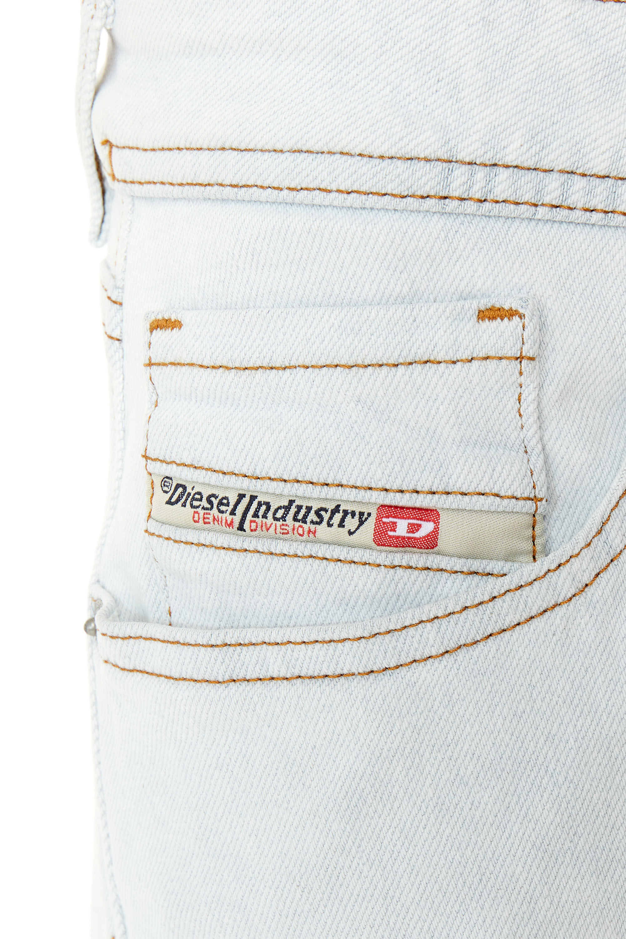 Diesel - DE-LYLA-SHORT, Woman's Denim shorts in White - 4