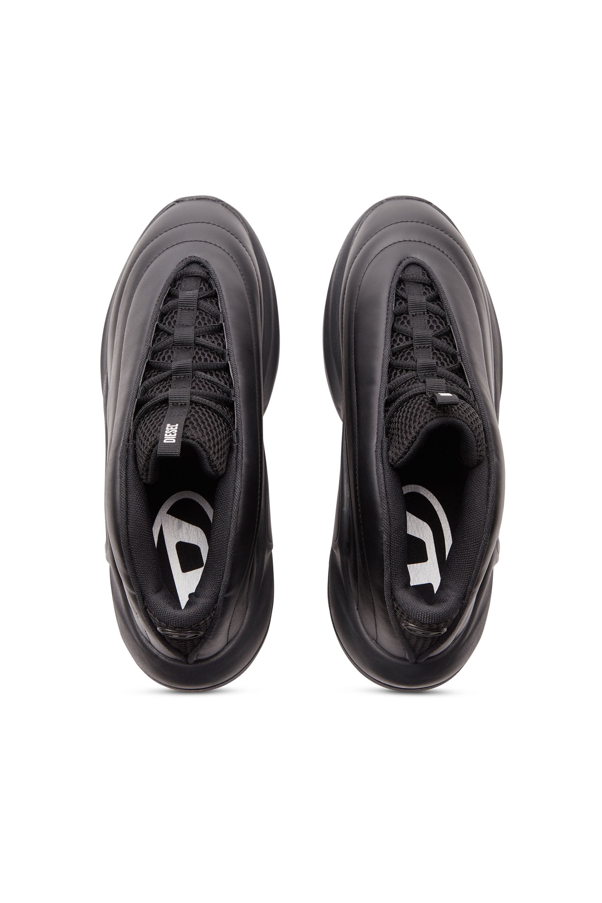 大人気★DIESEL S-D-Runner X★スニーカー オーバルDロゴ お洒落 S-D-RUNNER X S-D-Runner-Slip-on sneakers with Oval D instep