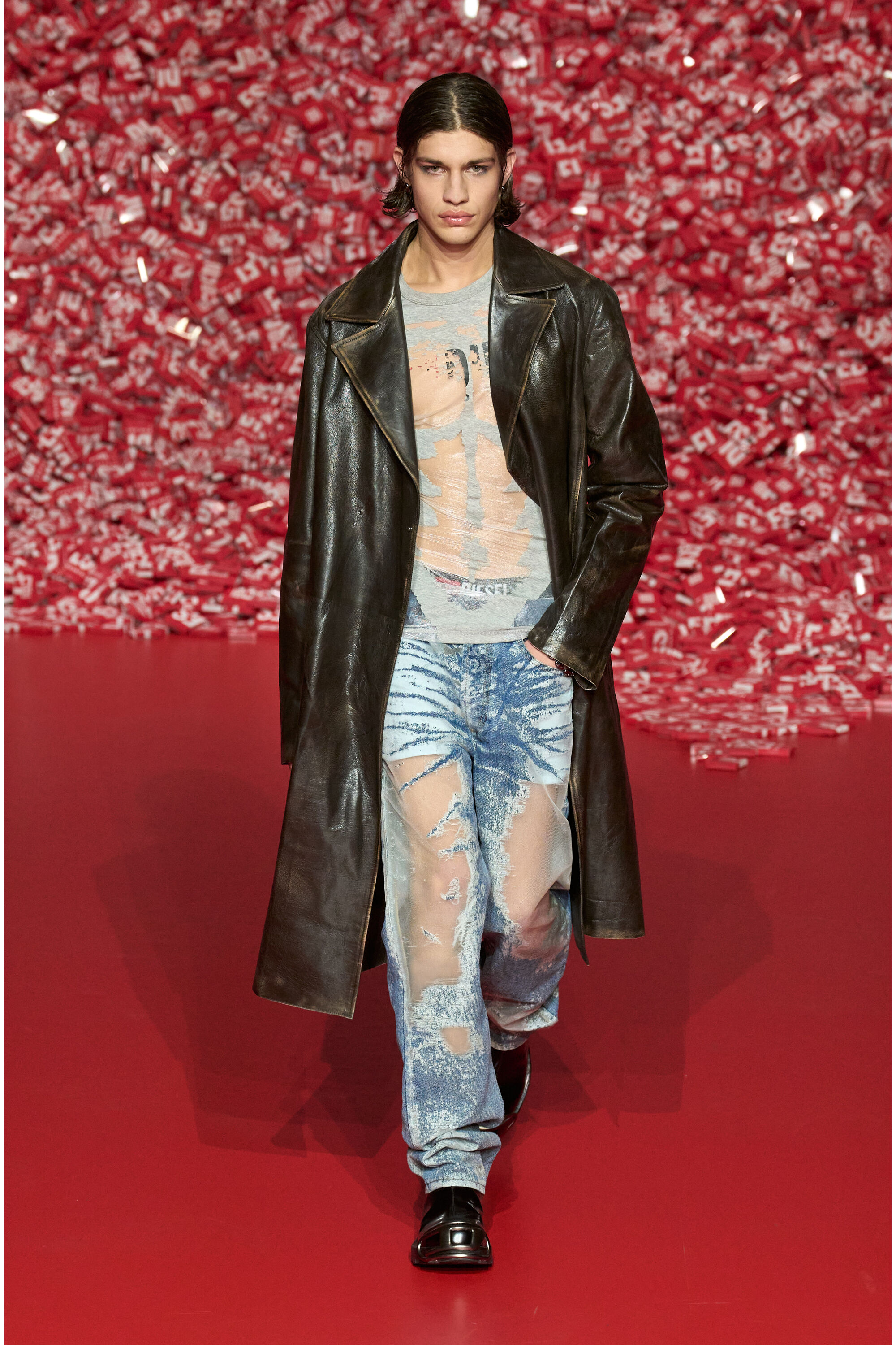 Men's Straight Jeans | Medium blue | Diesel 2010 D-Macs