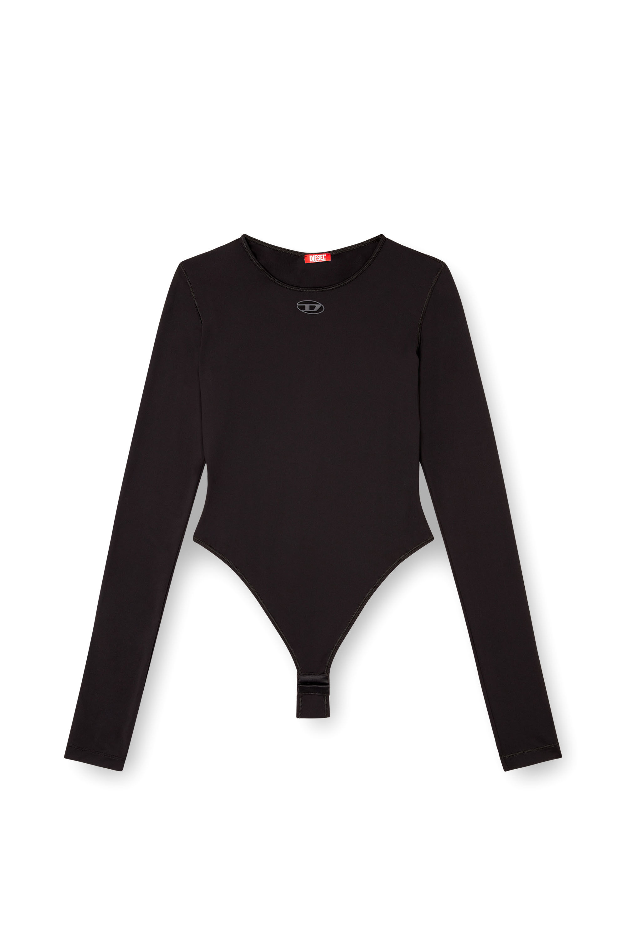 Diesel - ANGELINA-UTLT, Woman's Stretch Nylon bodysuit in Black - 1