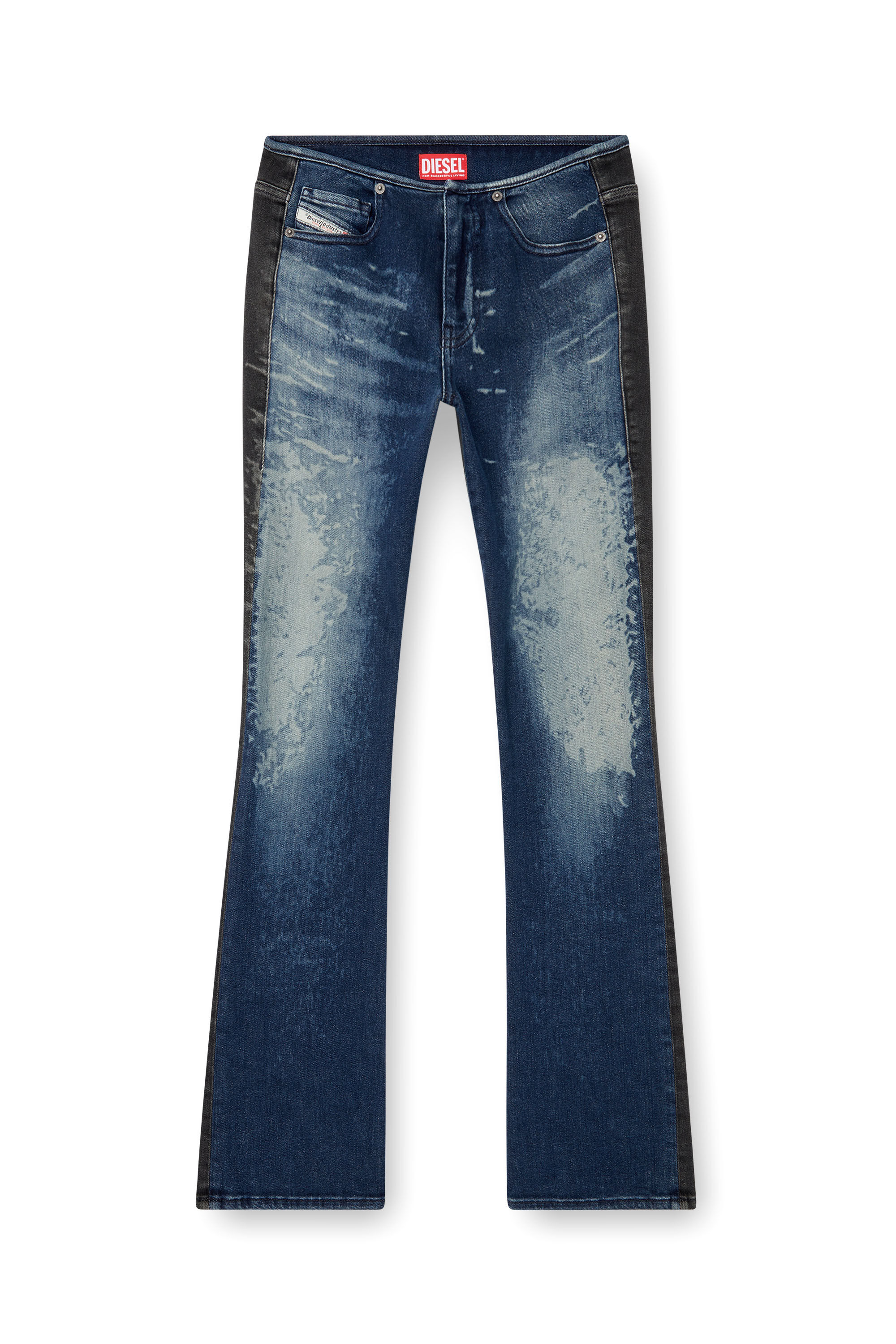 Diesel Bootcut Jeans D-gianna 0abdl Womens Multicolor Jeans
