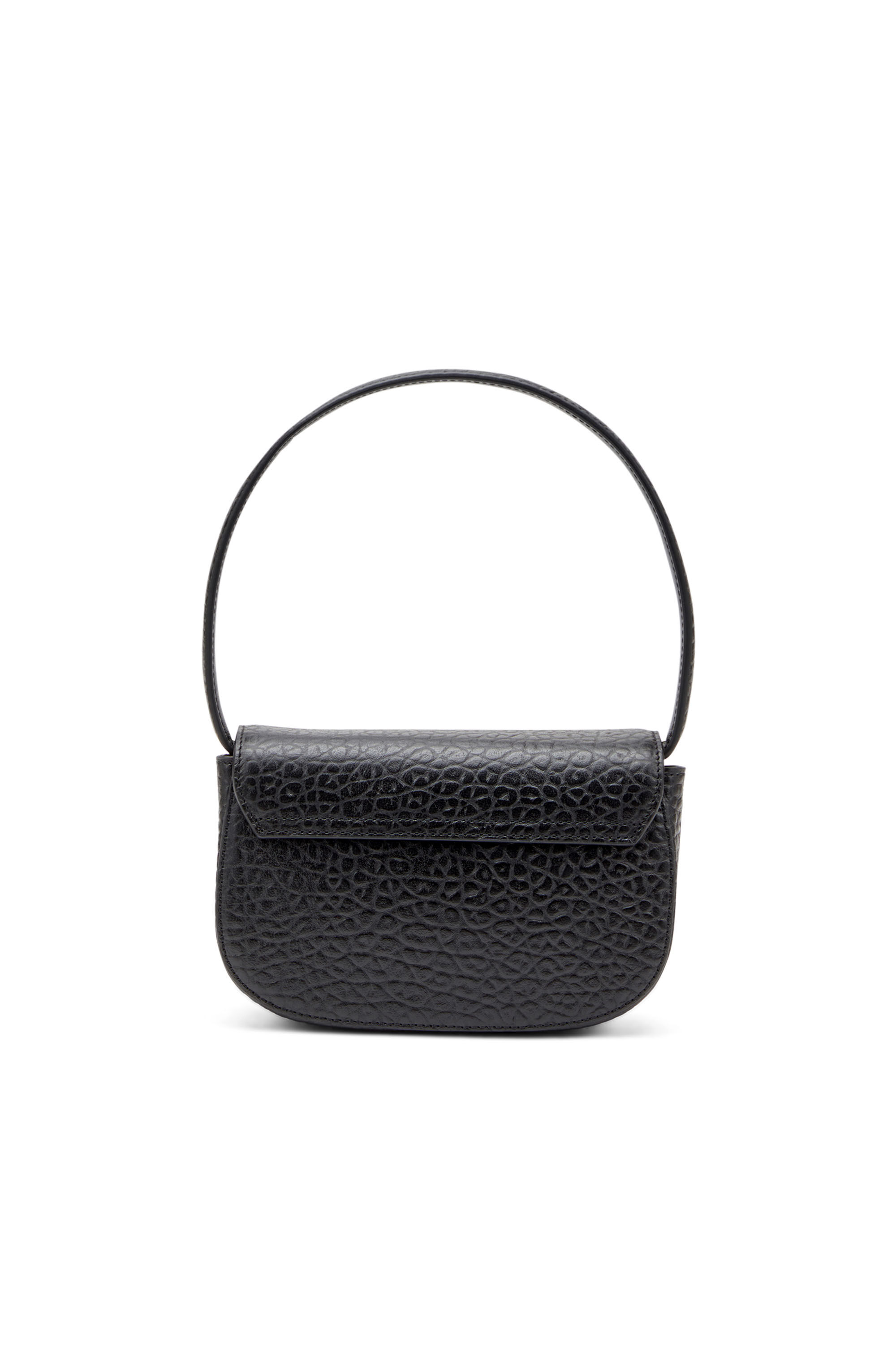 Diesel - 1DR, Woman's 1DR - Iconic shoulder bag in bubble leather in Black - 2