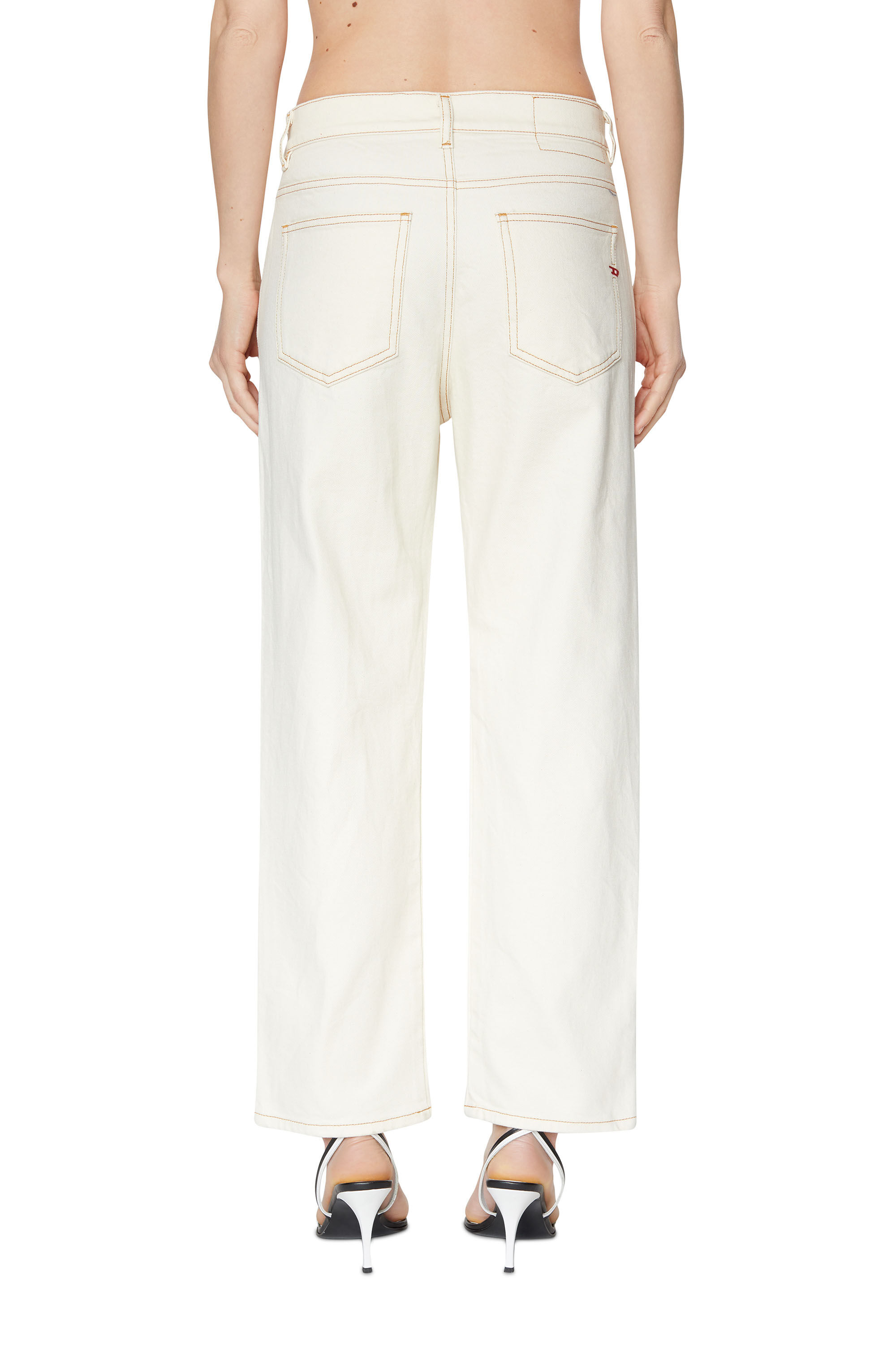 2016 D-AIR Woman: Boyfriend white Jeans | Diesel