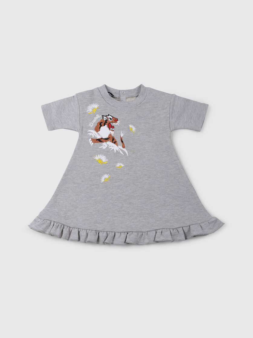 Delaib Baby Girls Fleece Dress With Glitter Diesel