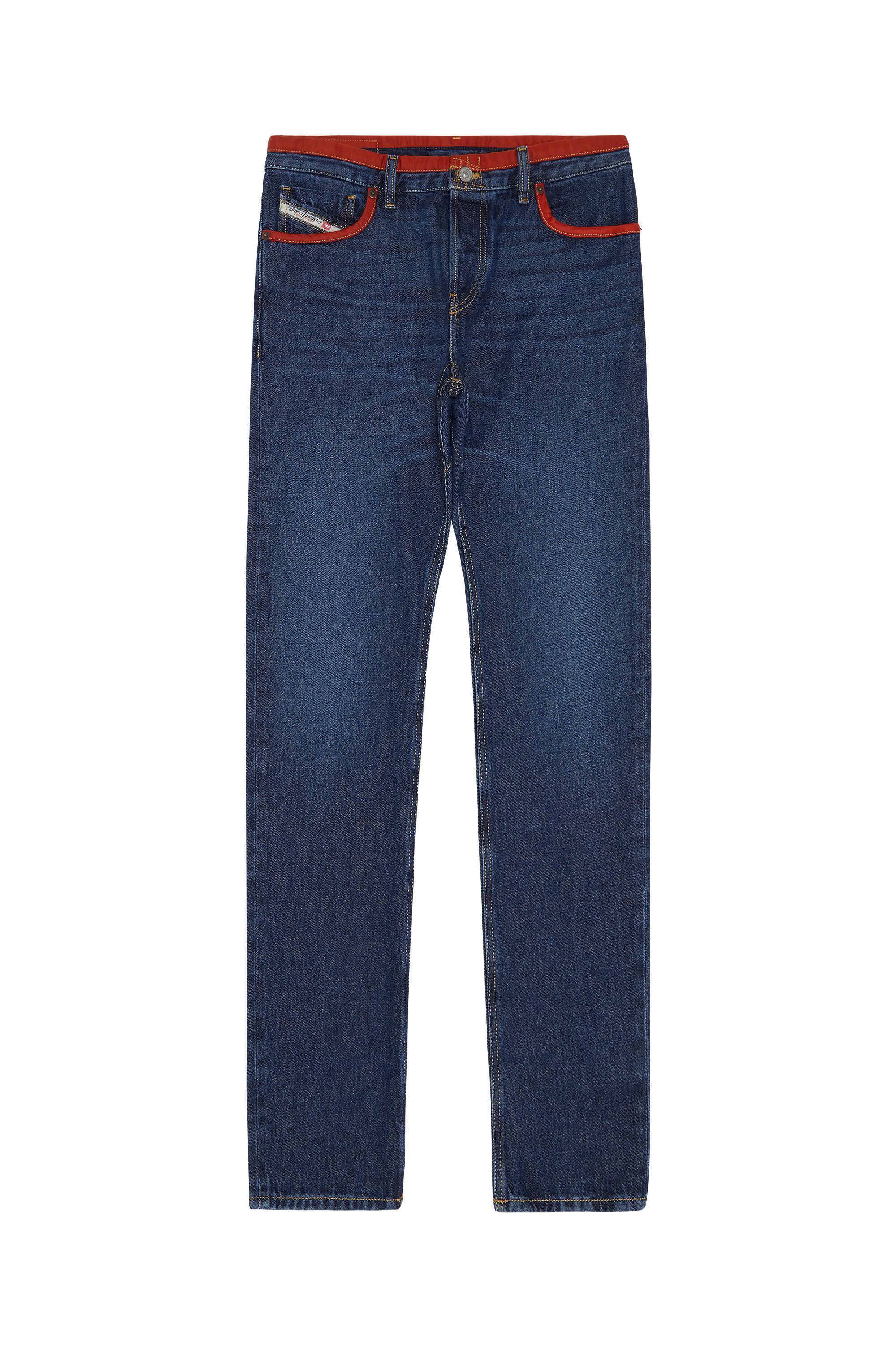 Diesel - 1995 09C88 Straight Jeans, Azul Oscuro - Image 2