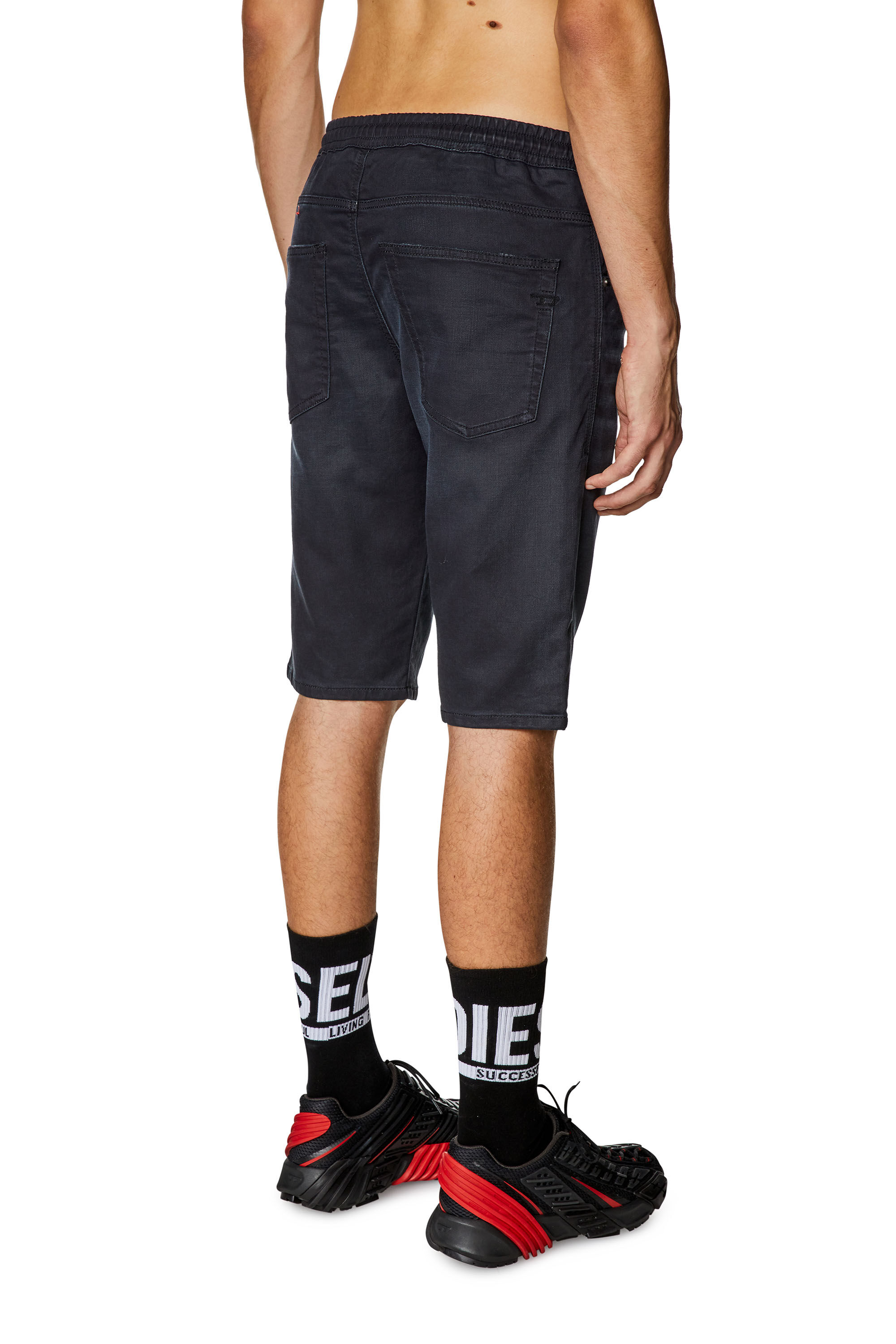 Men s Chino shorts in JoggJeans Black Diesel