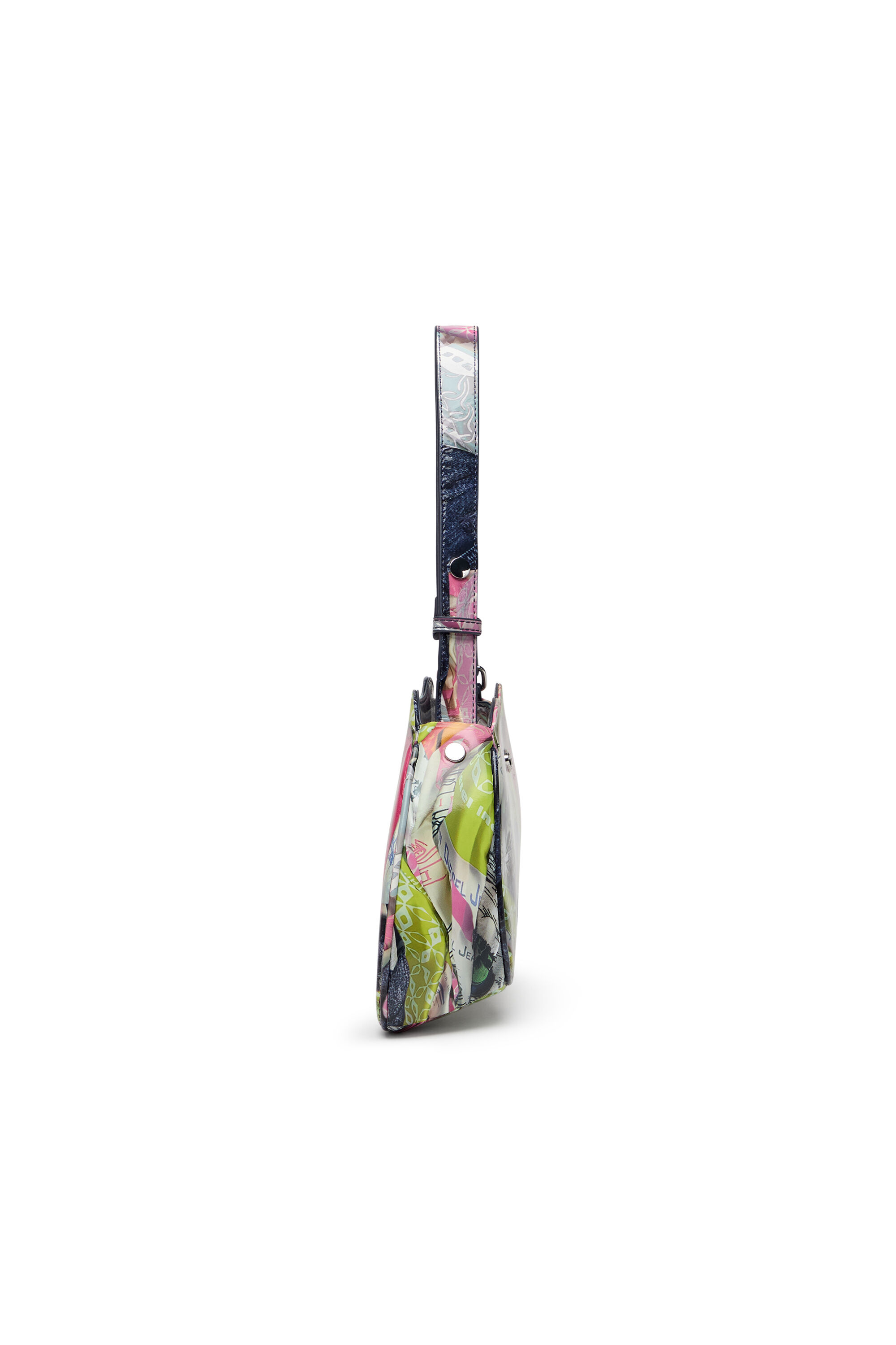 Diesel - PLAY SHOULDER, Play-Bolso de hombro brillante Mujer in Multicolor - 4