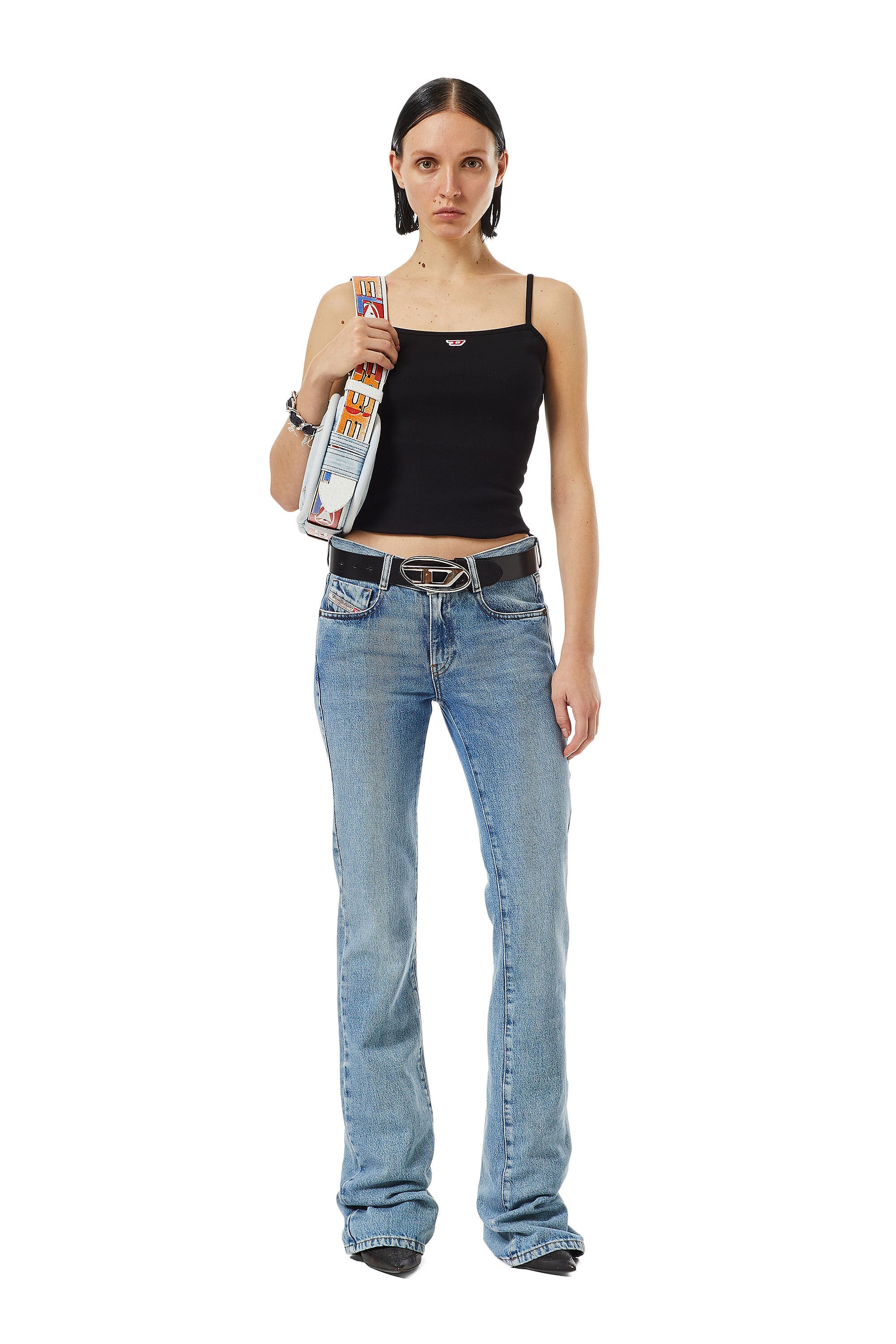 Diesel - 1969 D-EBBEY 09C16 Bootcut and Flare Jeans, Azul medio - Image 1