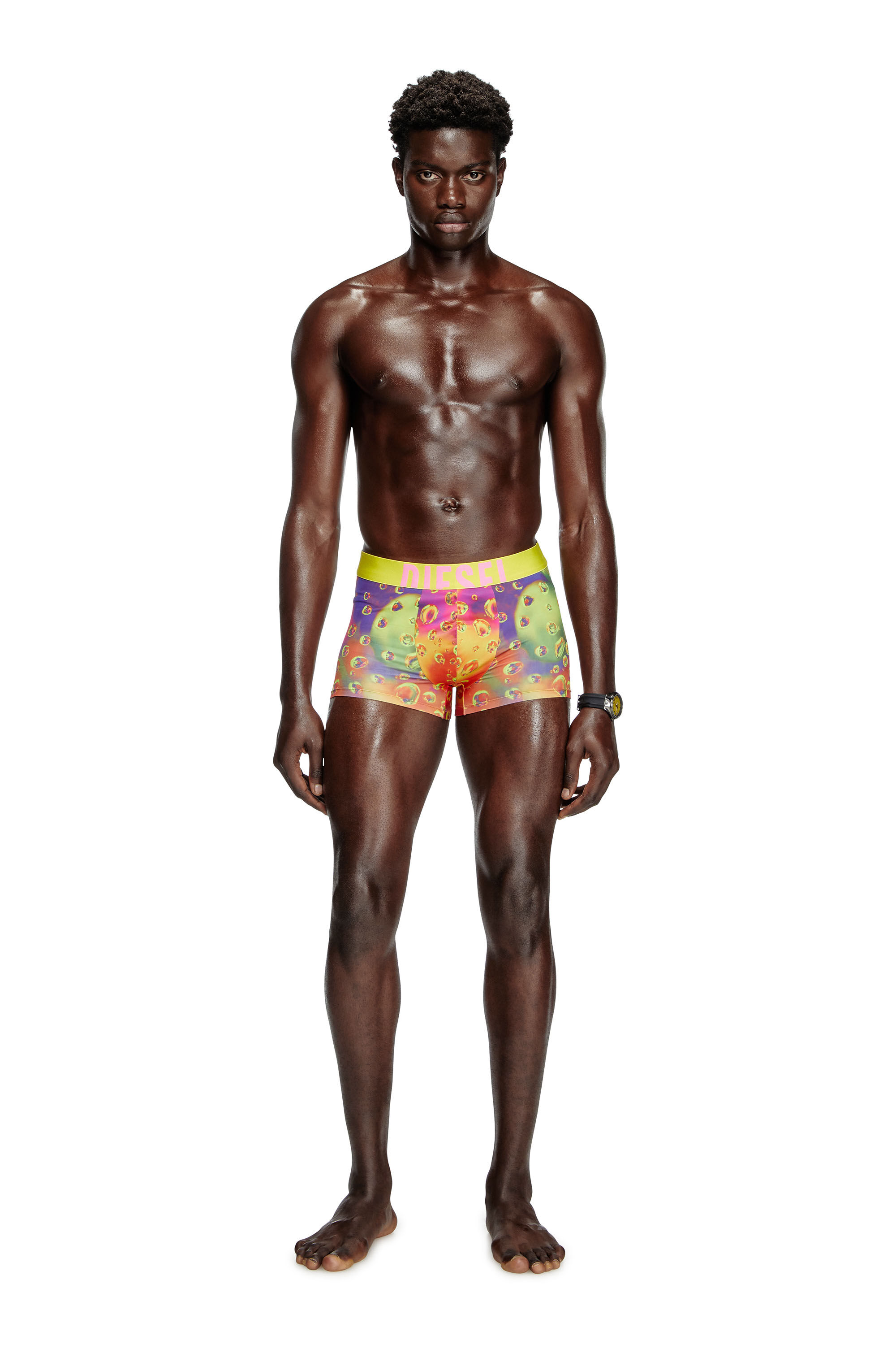Diesel - DAMIEN-D-POP-40, Bóxers ajustados con estampado Acid Rain Hombre in Multicolor - 2