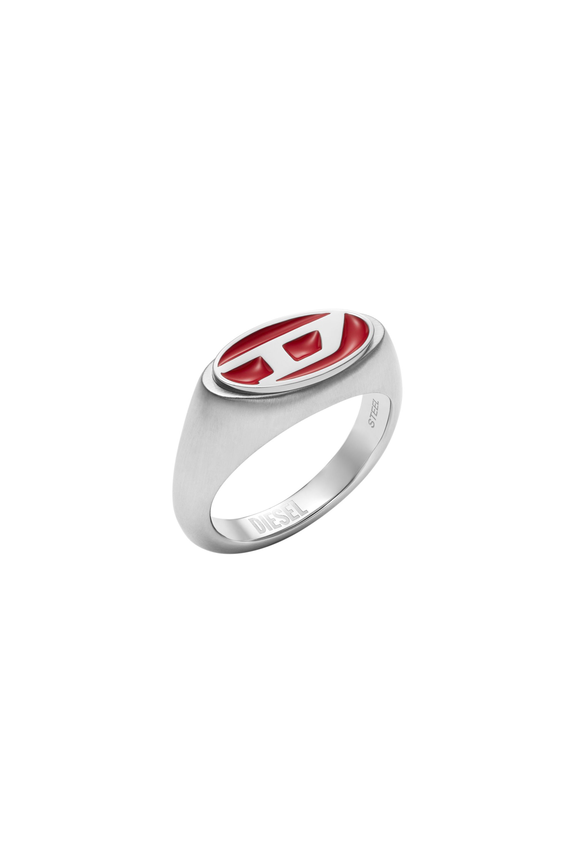Diesel - DX1444, Anillo de acero inoxidable Unisex in Plateado - 1