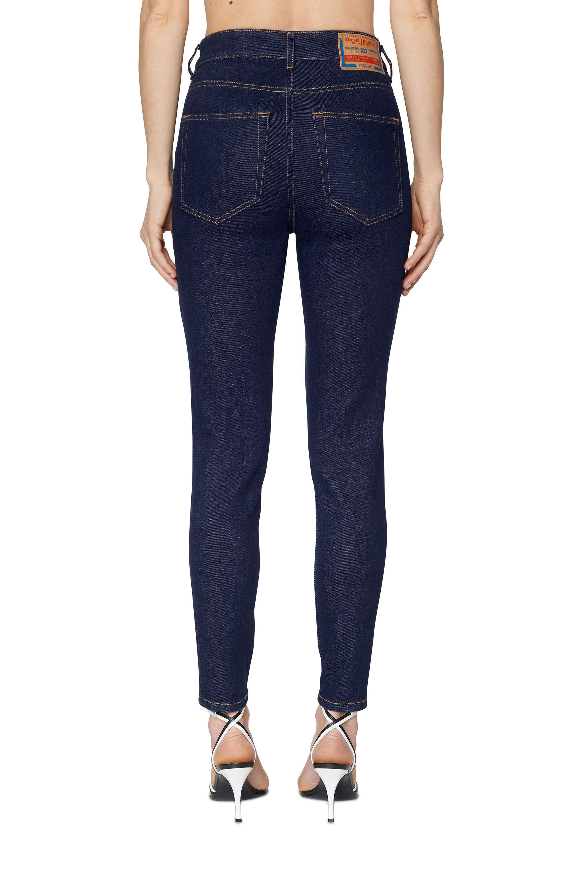 1984 SLANDY-HIGH Woman: Super skinny blue Jeans | Diesel.com