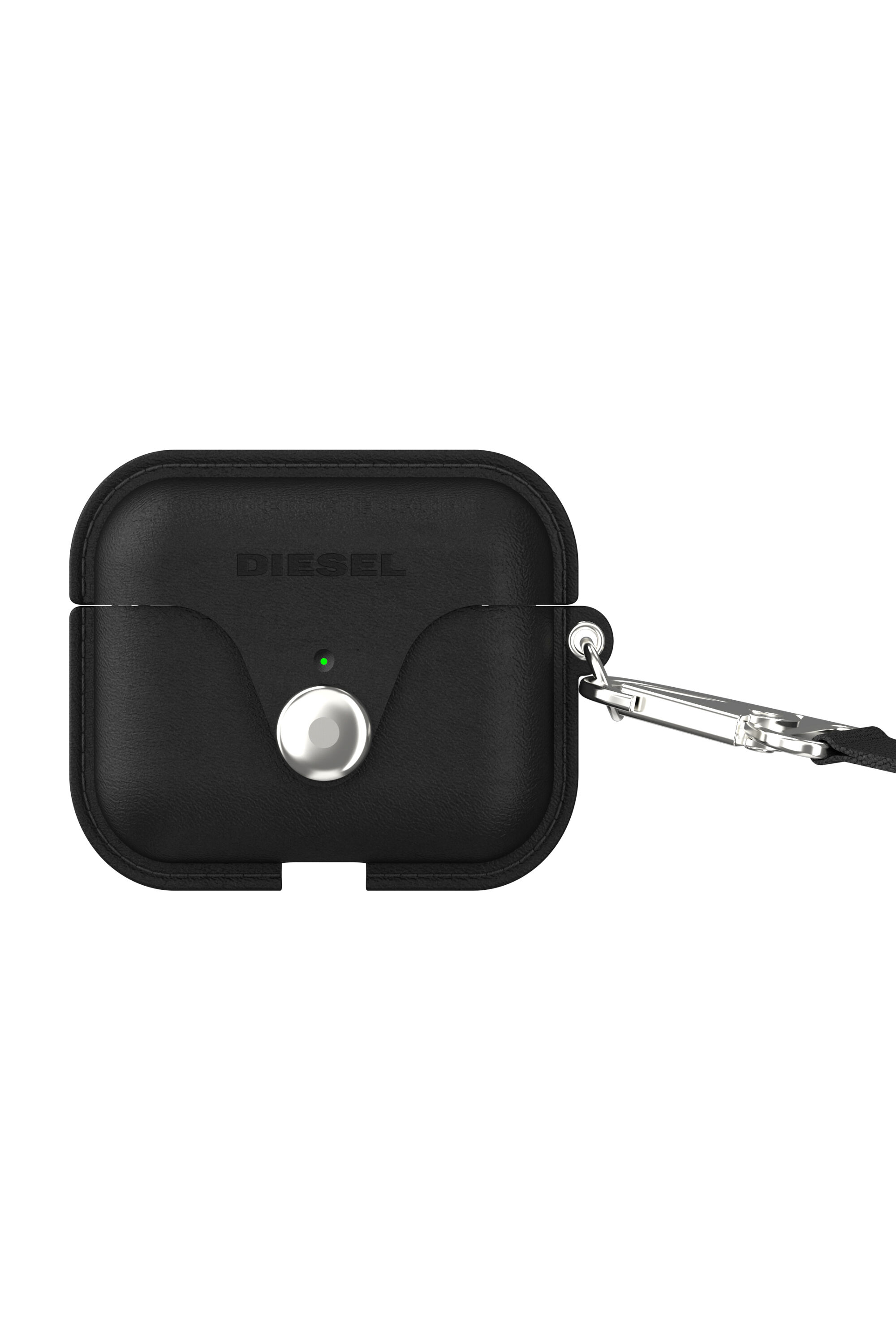 Diesel - 50082 AIRPOD CASE, Estuche de cuero por Airpods 3 Unisex in Negro - 1