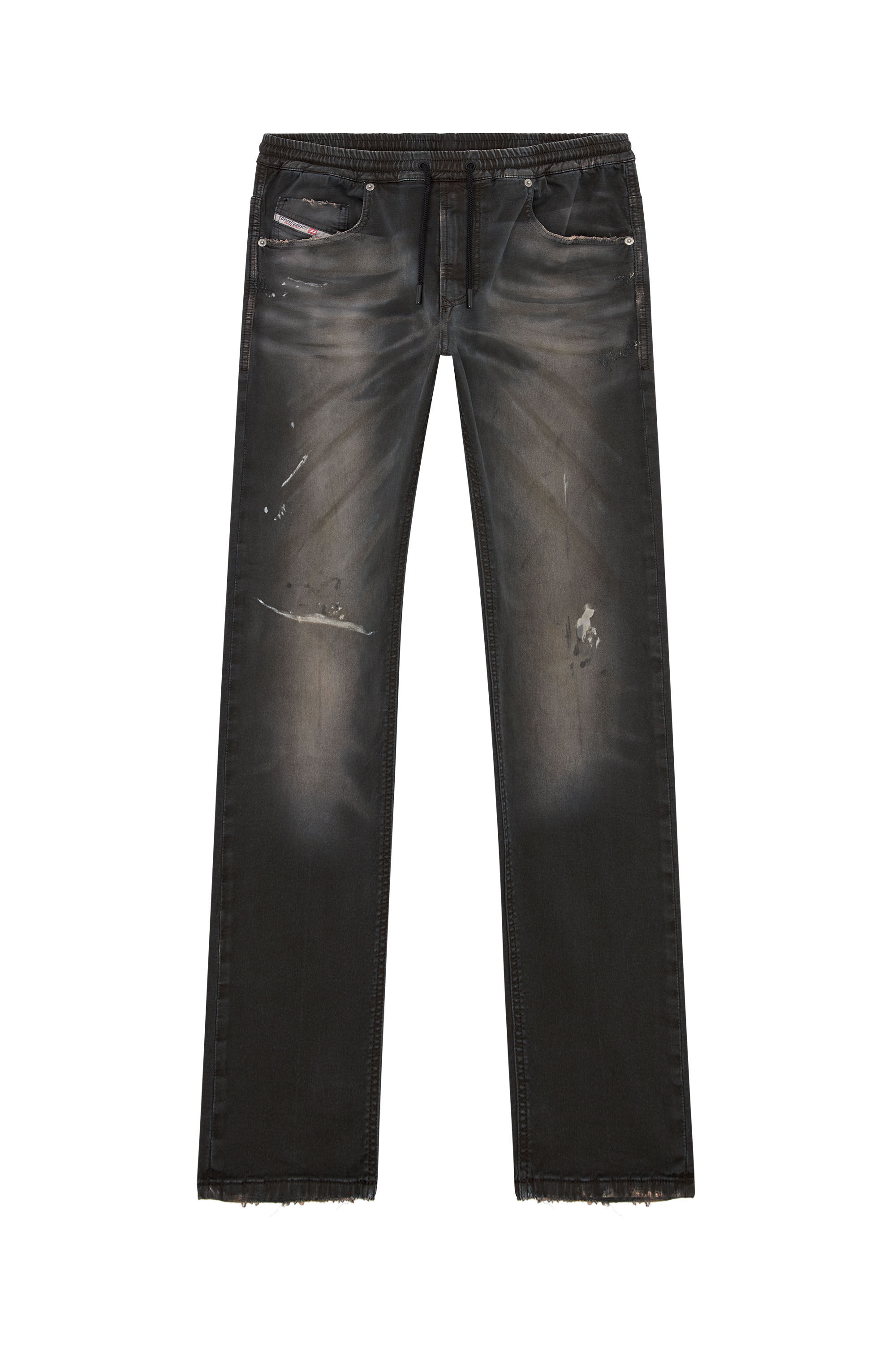 Diesel - Regular 2030 D-Krooley Joggjeans® 068LW Hombre, Negro - 2