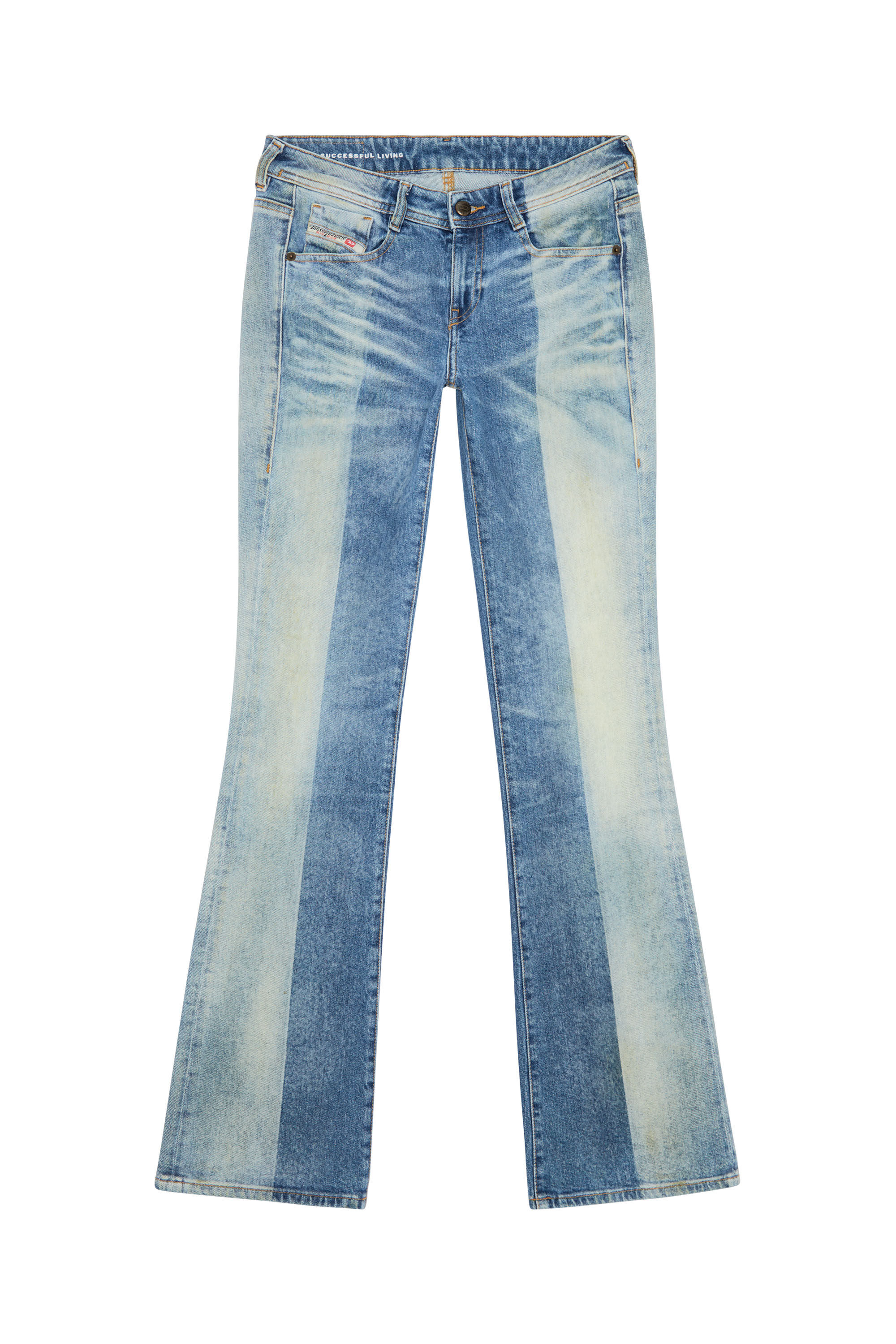 Diesel - Bootcut and Flare Jeans 1969 D-Ebbey 007W8 Mujer, Azul medio - 2