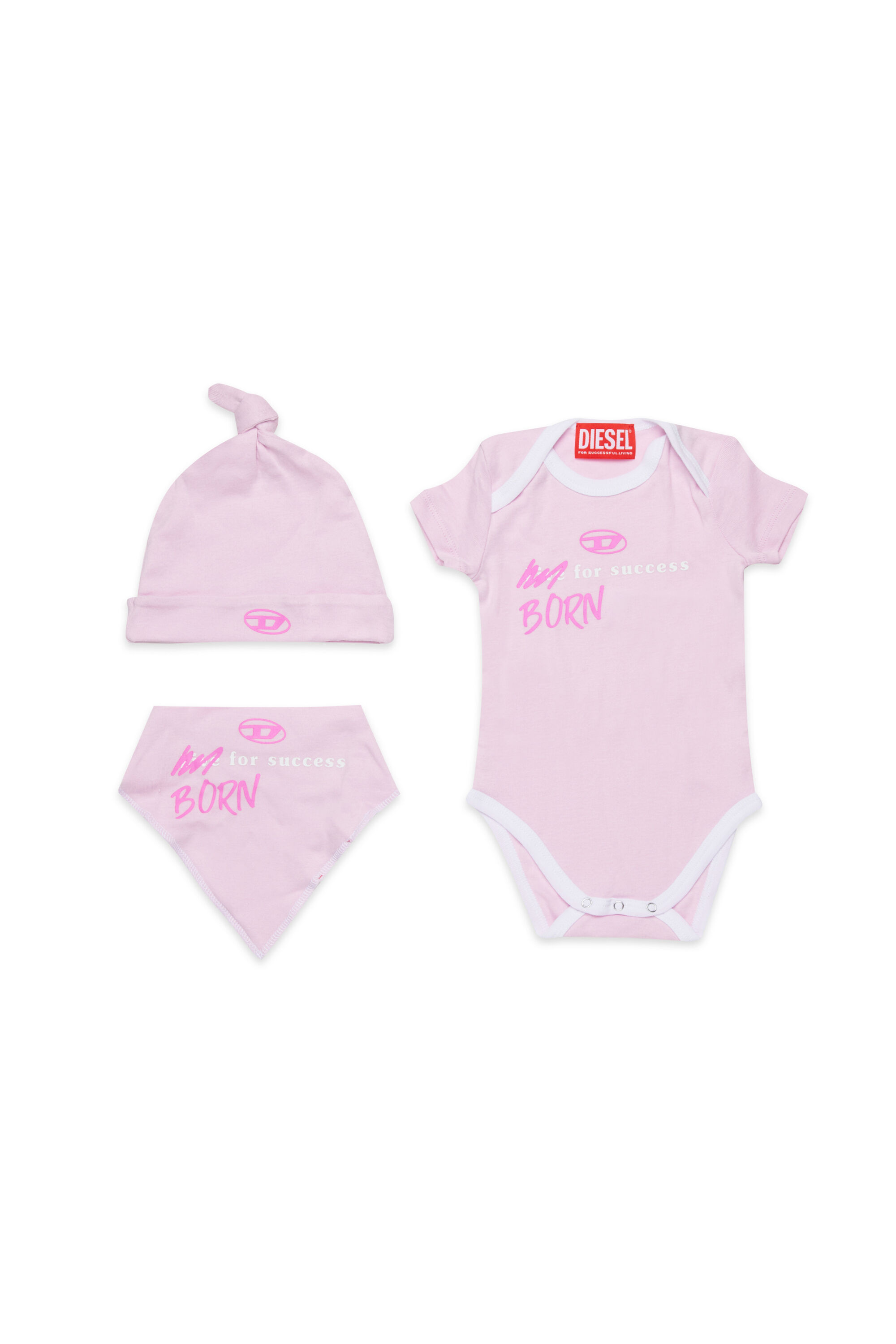 Diesel - URMASBOX-NB, Set de regalo para recién nacidos Born For Success Unisex in Rosa - 1