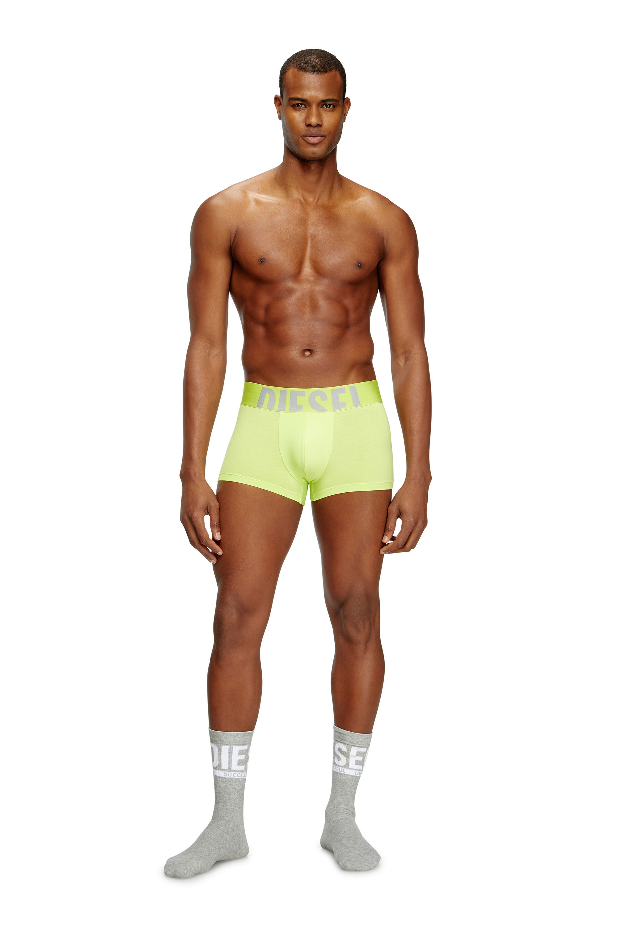 Diesel - UMBX-DAMIENTHREEPACK-5.5EL, Paquete de tres bóxers ajustados de algodón elástico Hombre in Multicolor - 2