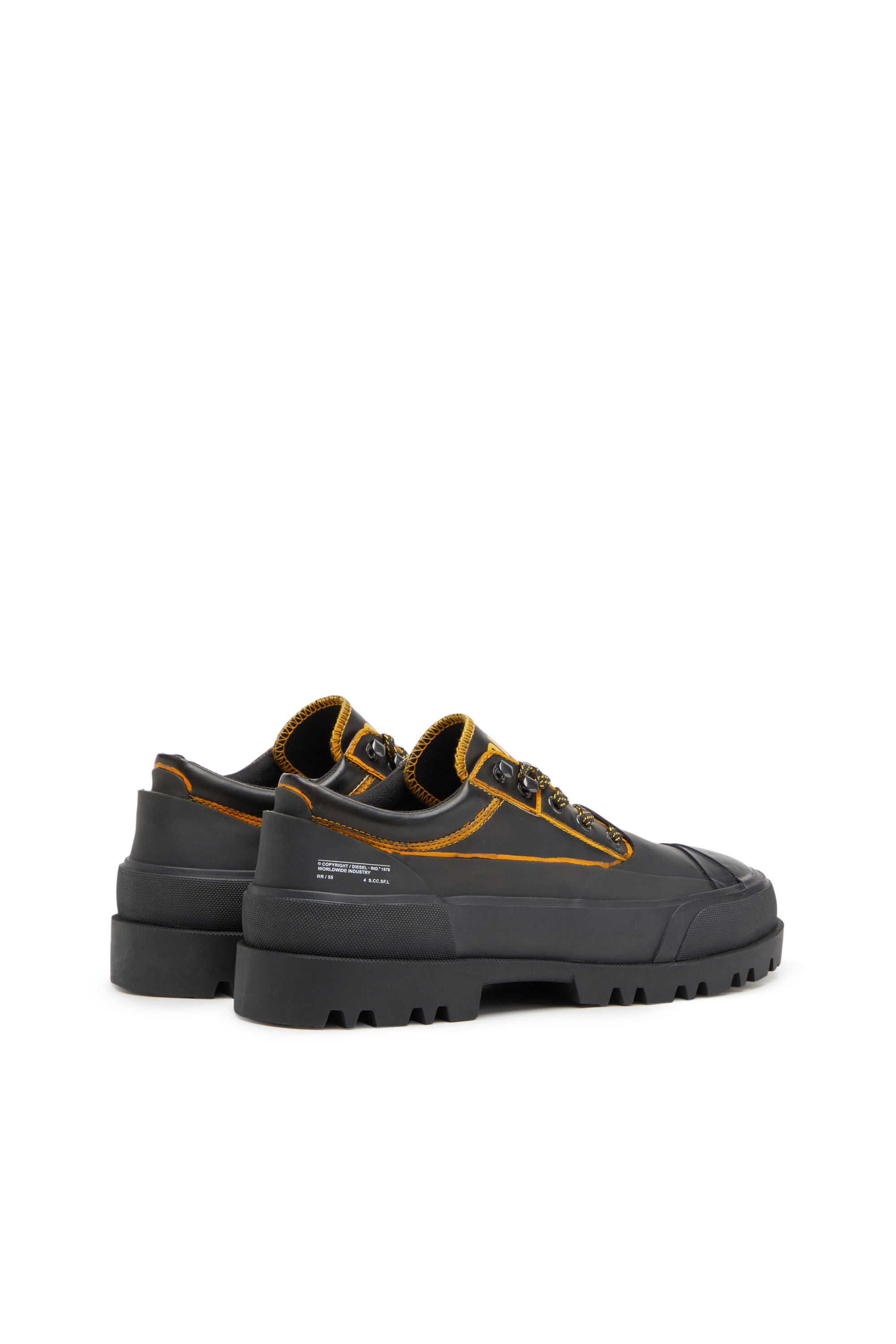 D-HIKO SH X : Combat shoe in leather and rubber | Diesel