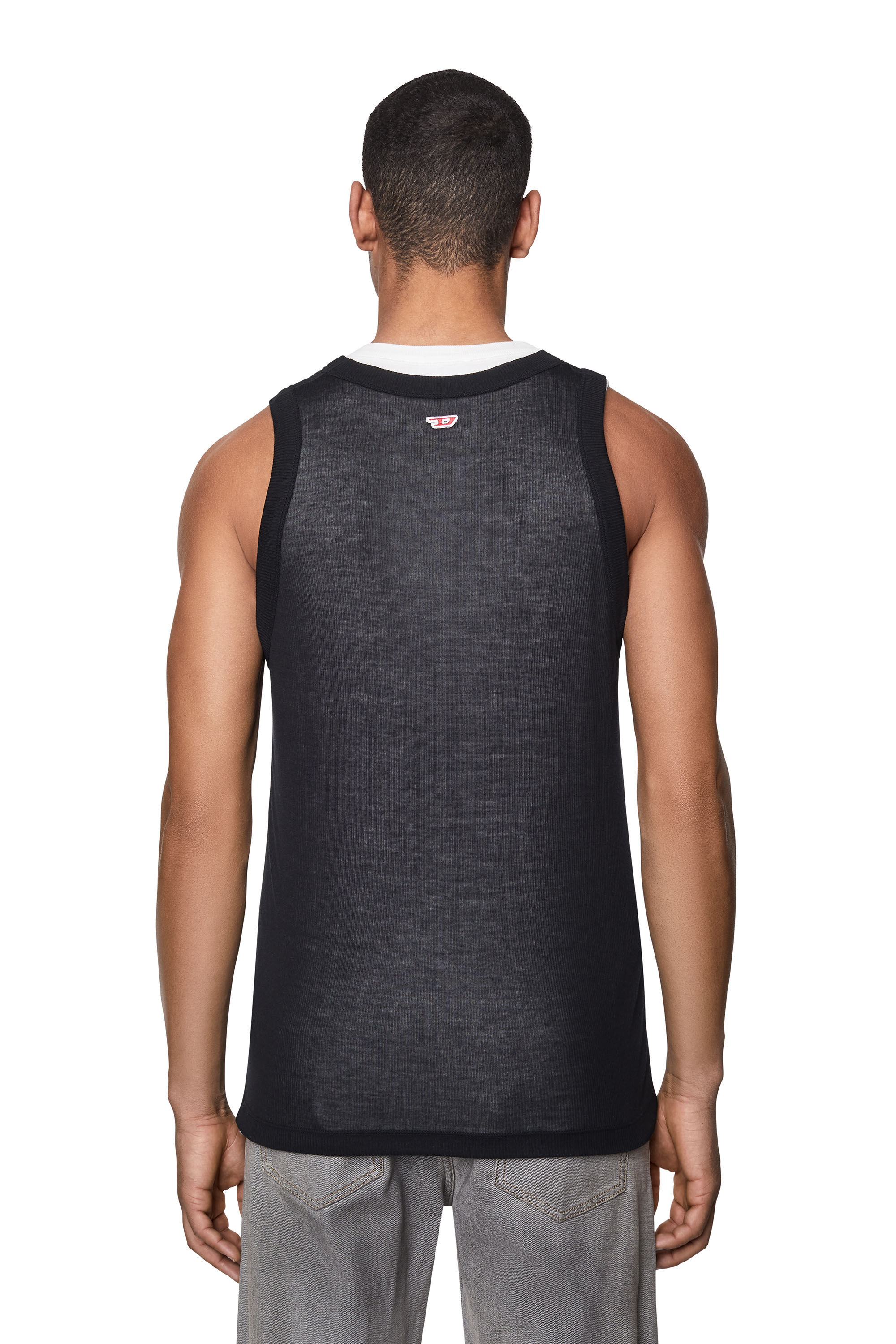 Diesel - T-DOUBLY, Negro - Image 5